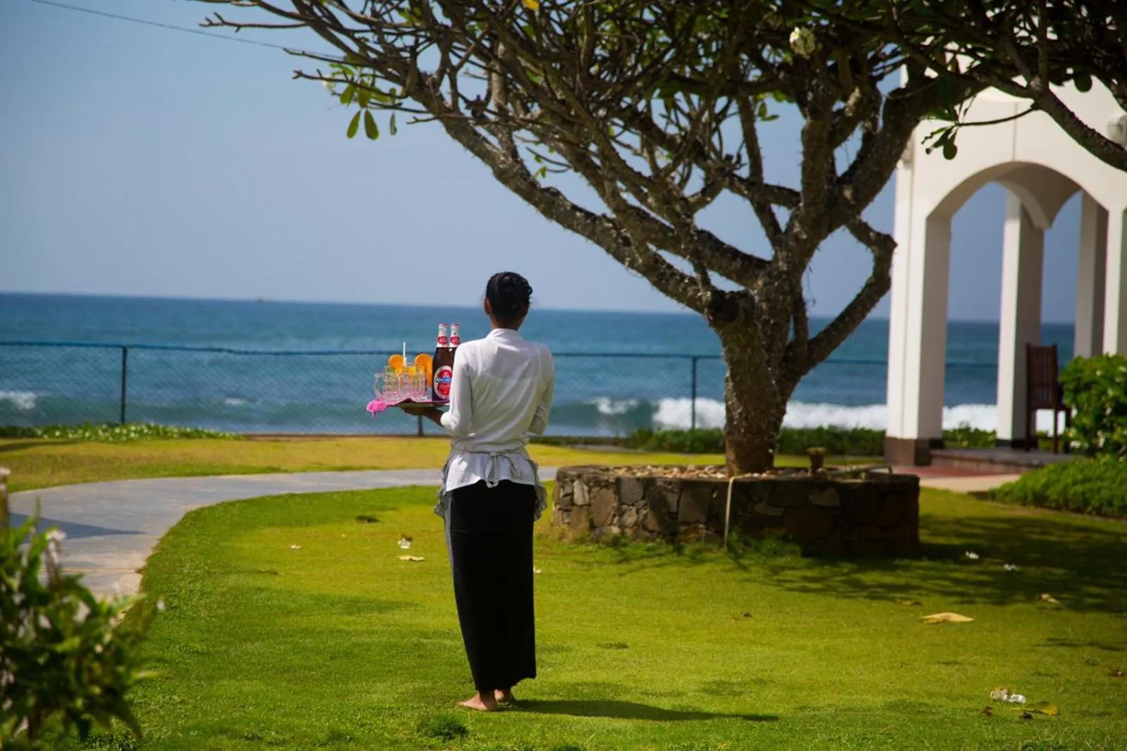 Garden in Hotel Lanka Super Corals