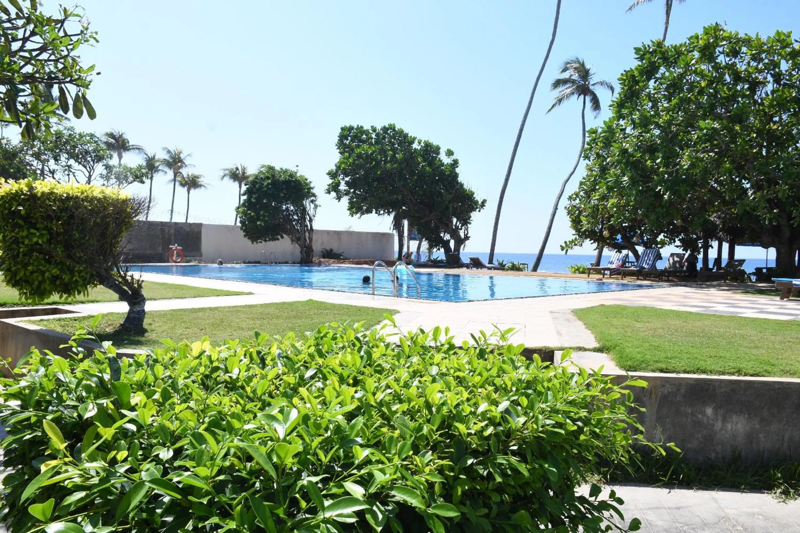 Garden in Hotel Lanka Super Corals