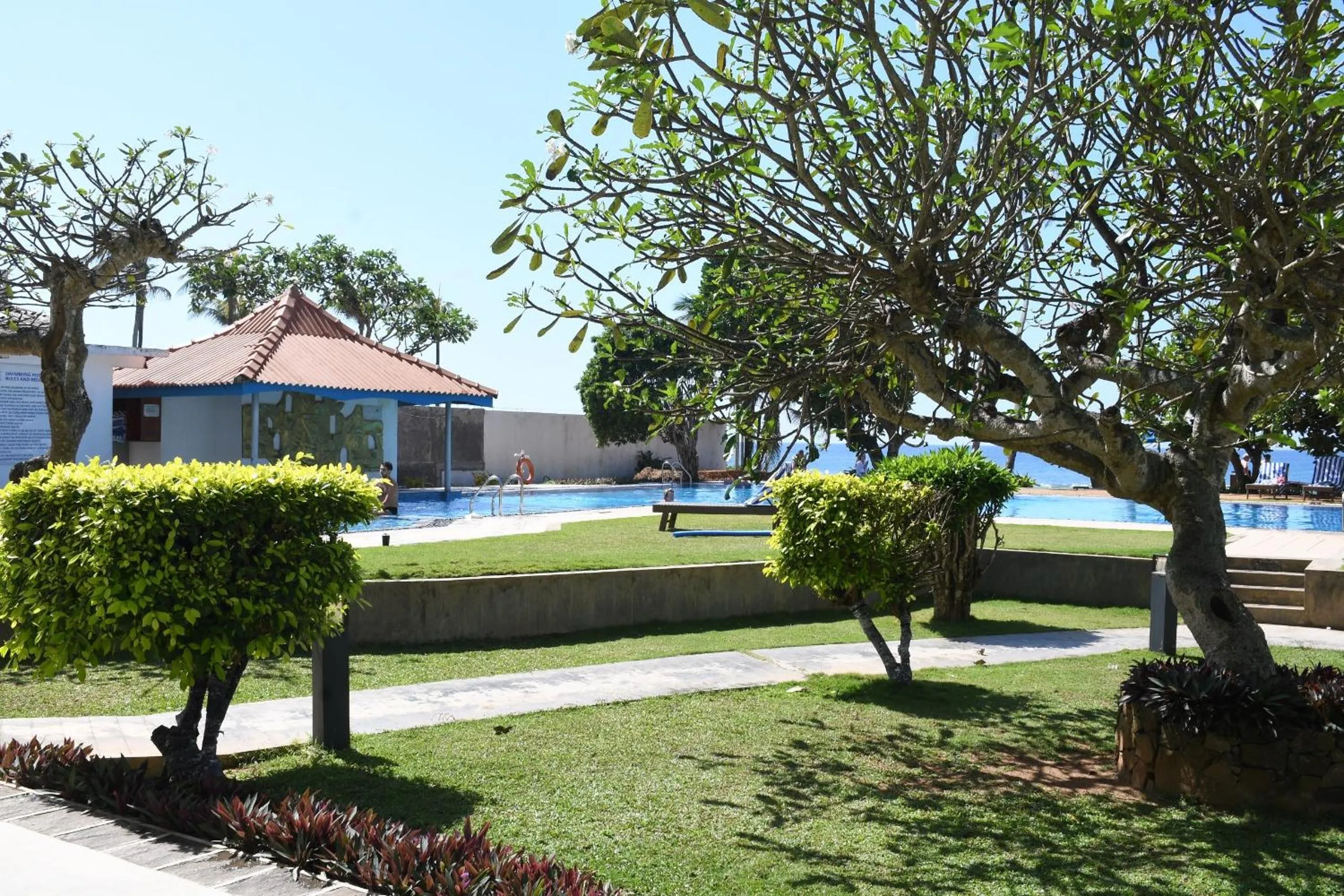 Garden in Hotel Lanka Super Corals