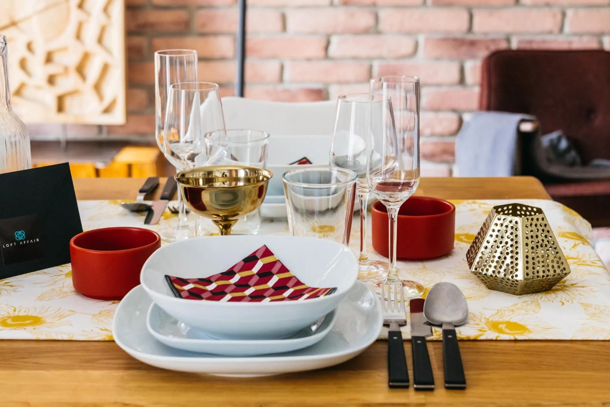 Dining area in Harmonica Home - LoftAffair