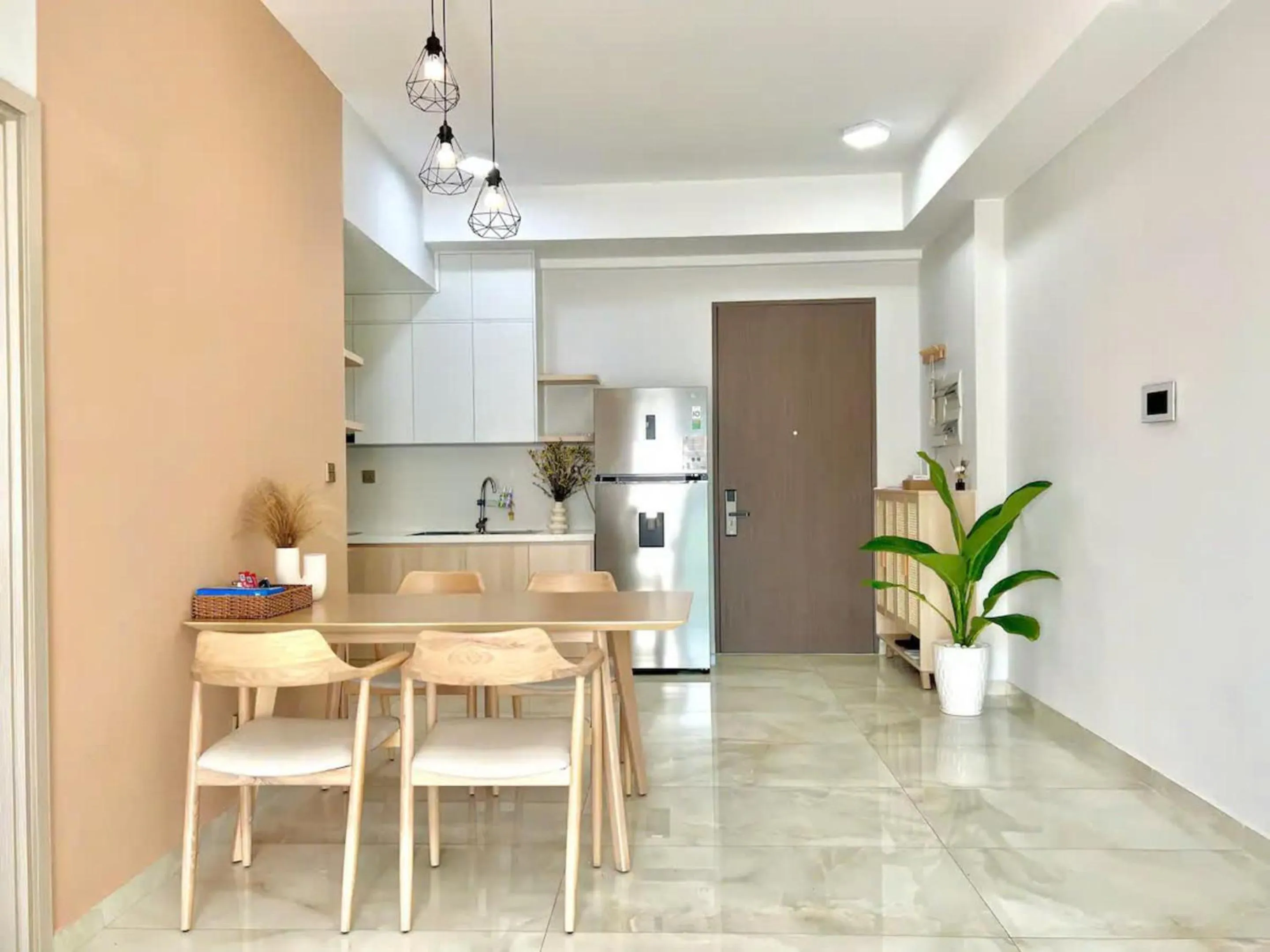Kitchen or kitchenette in The Antonia Apartments - Korea Town D7