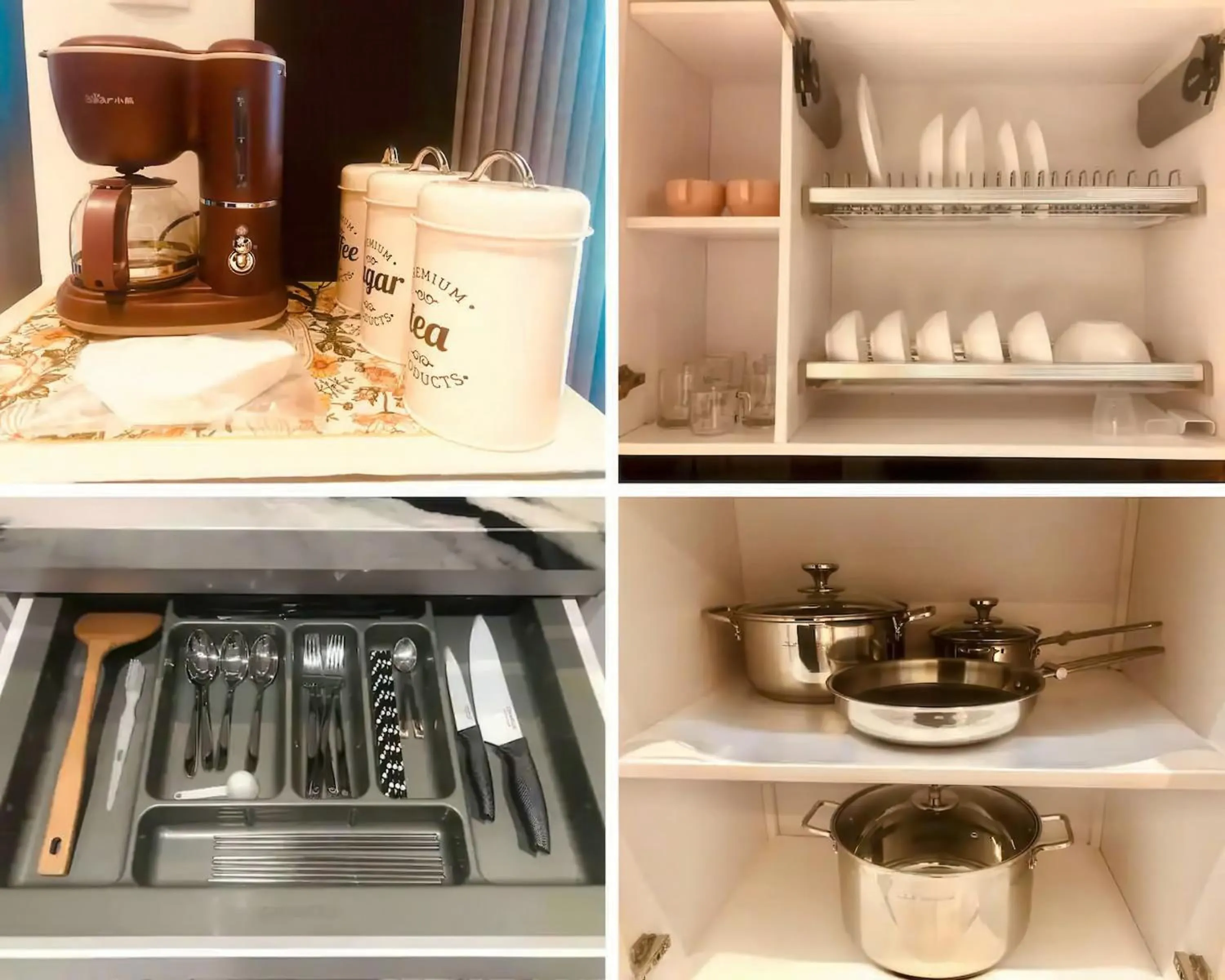 Kitchen or kitchenette in The Antonia Apartments - Korea Town D7