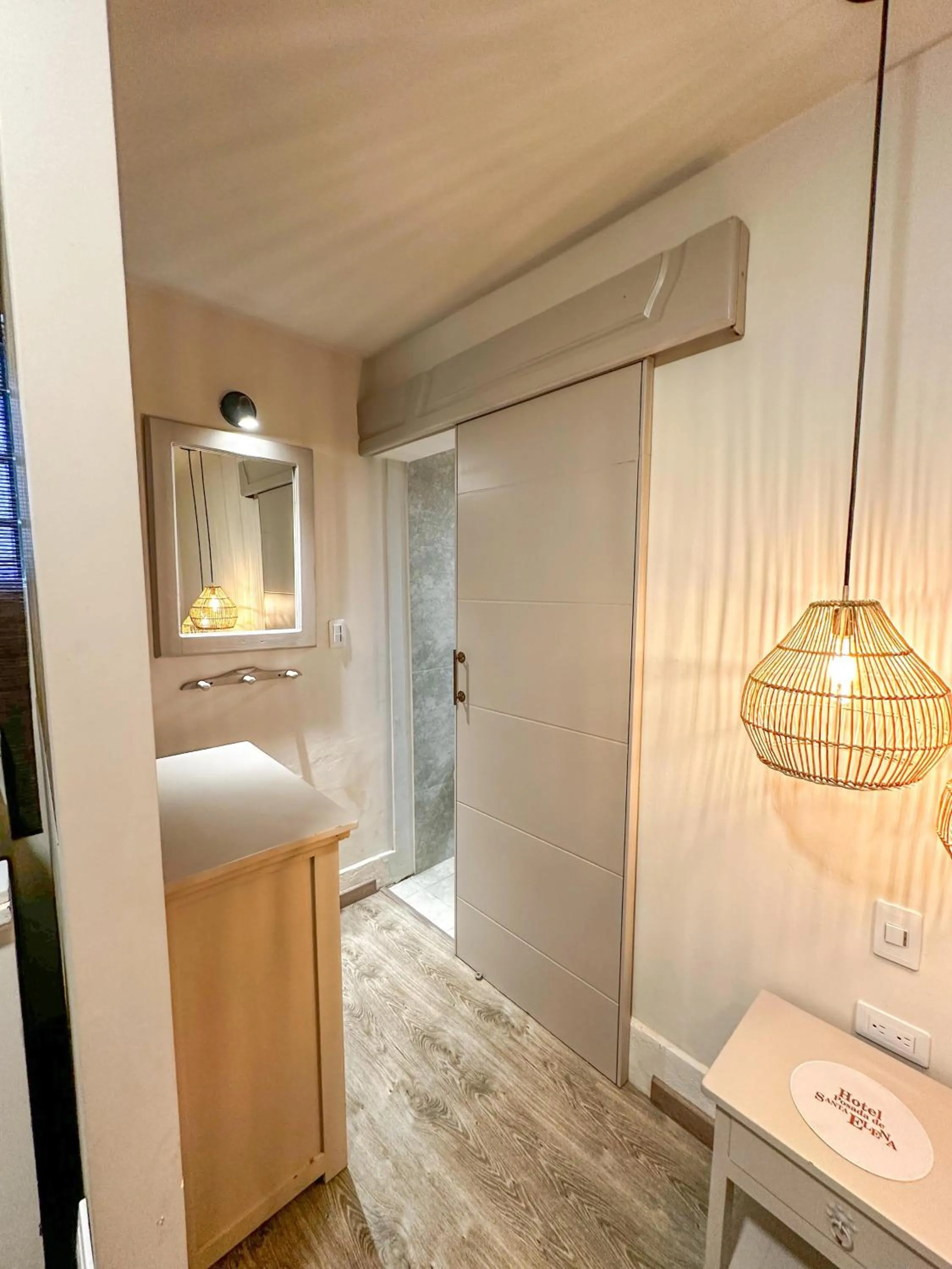 Bed in Hotel Posada de Santa Elena