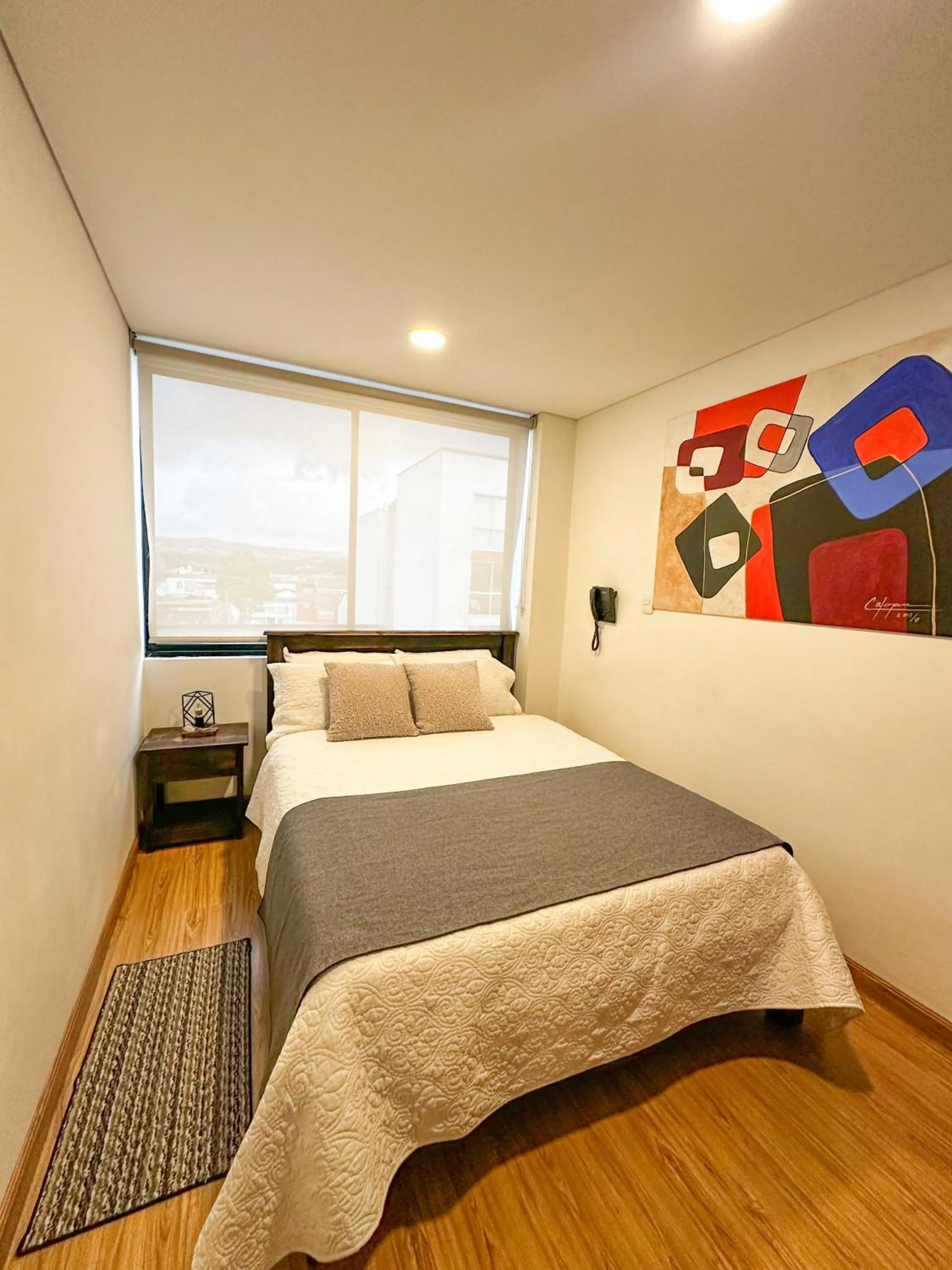 Bed in Hotel Posada de Santa Elena