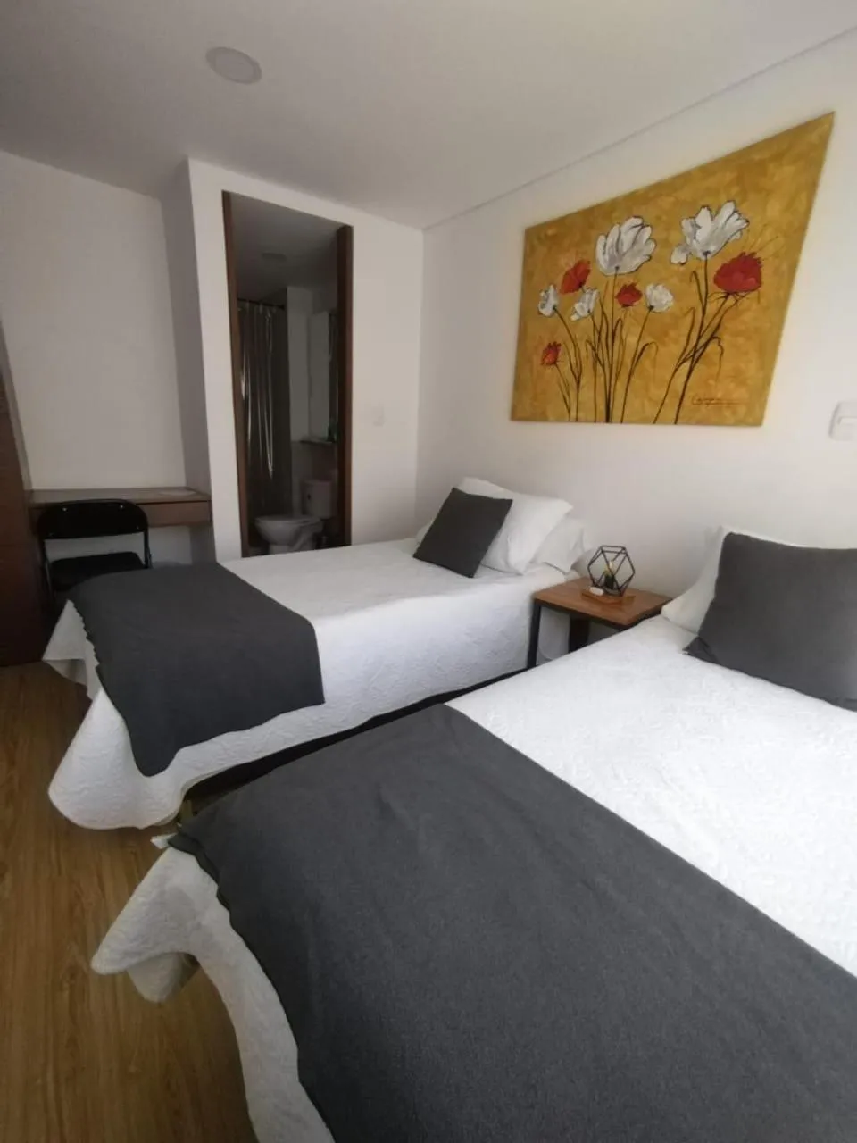 Bed in Hotel Posada de Santa Elena