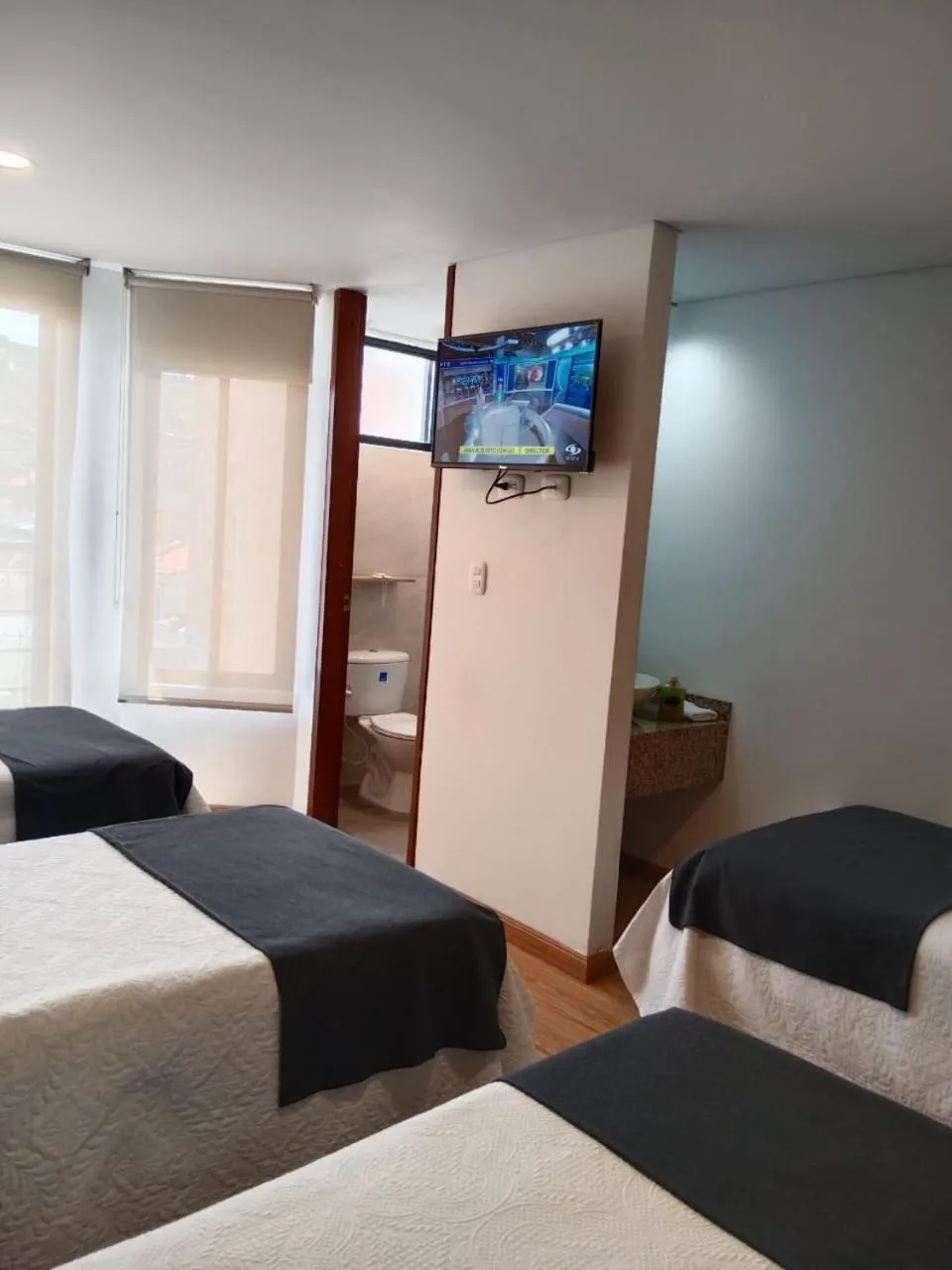 Bed in Hotel Posada de Santa Elena