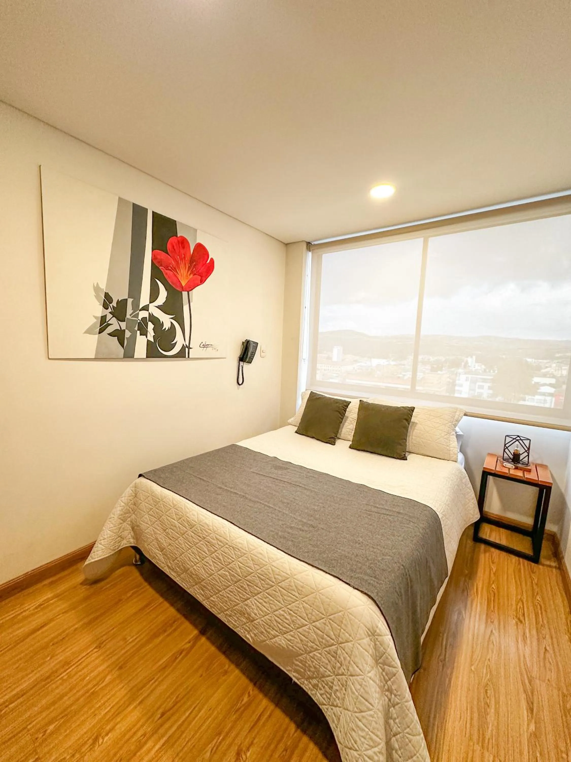 Bed in Hotel Posada de Santa Elena