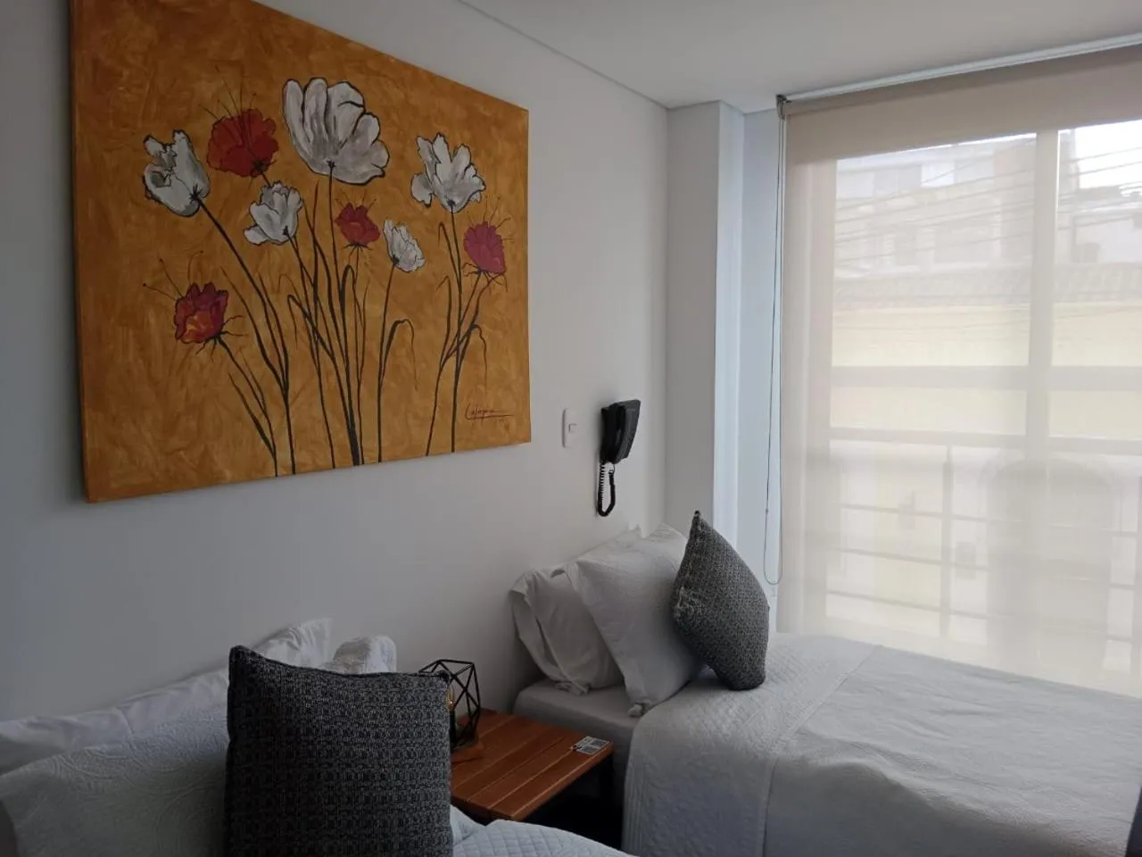 Bed in Hotel Posada de Santa Elena