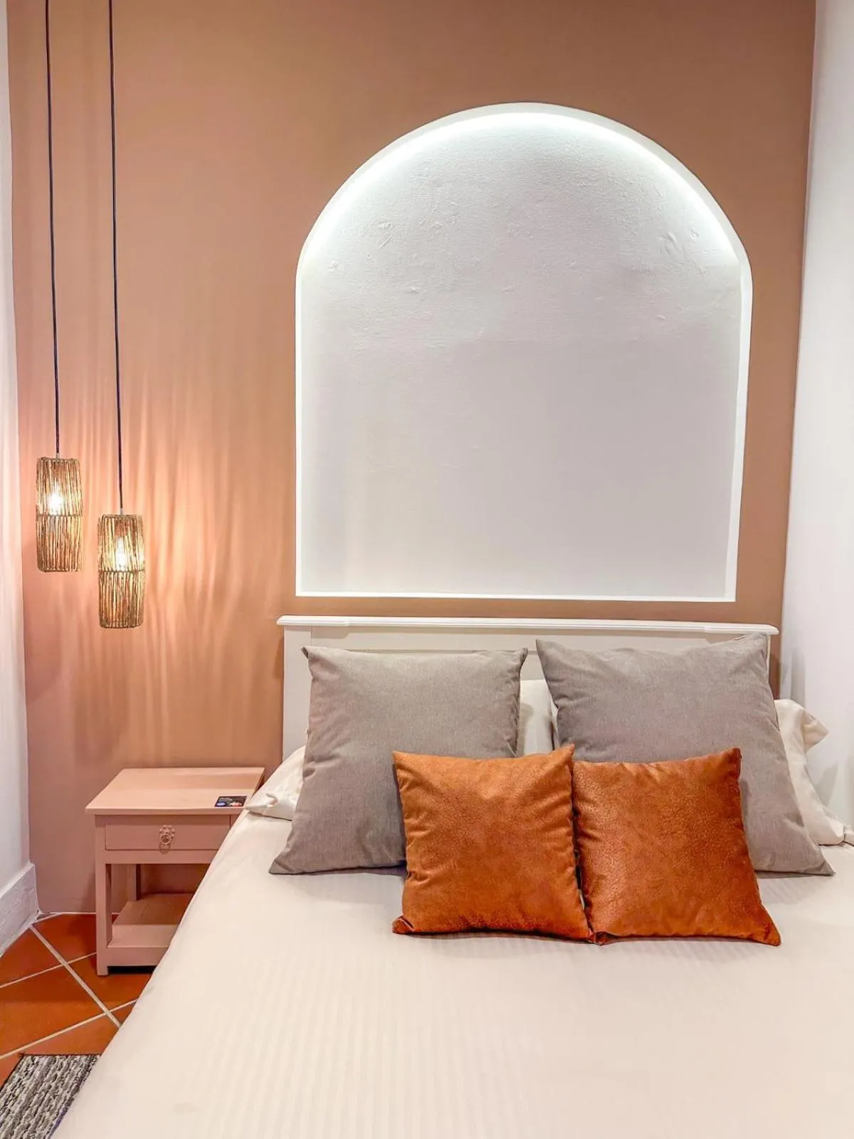 Bed in Hotel Posada de Santa Elena