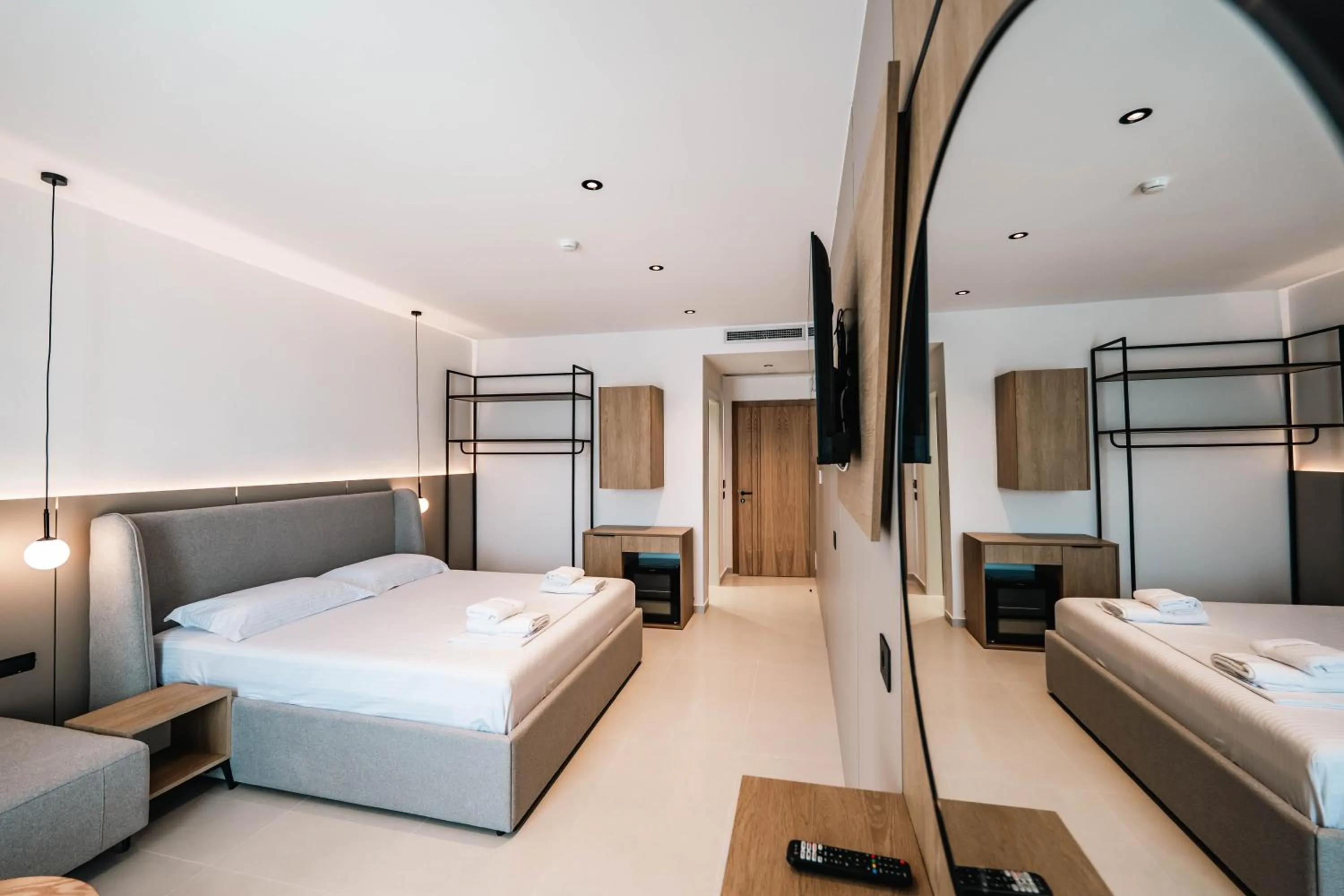 Bed in Central Park Premium Hotel