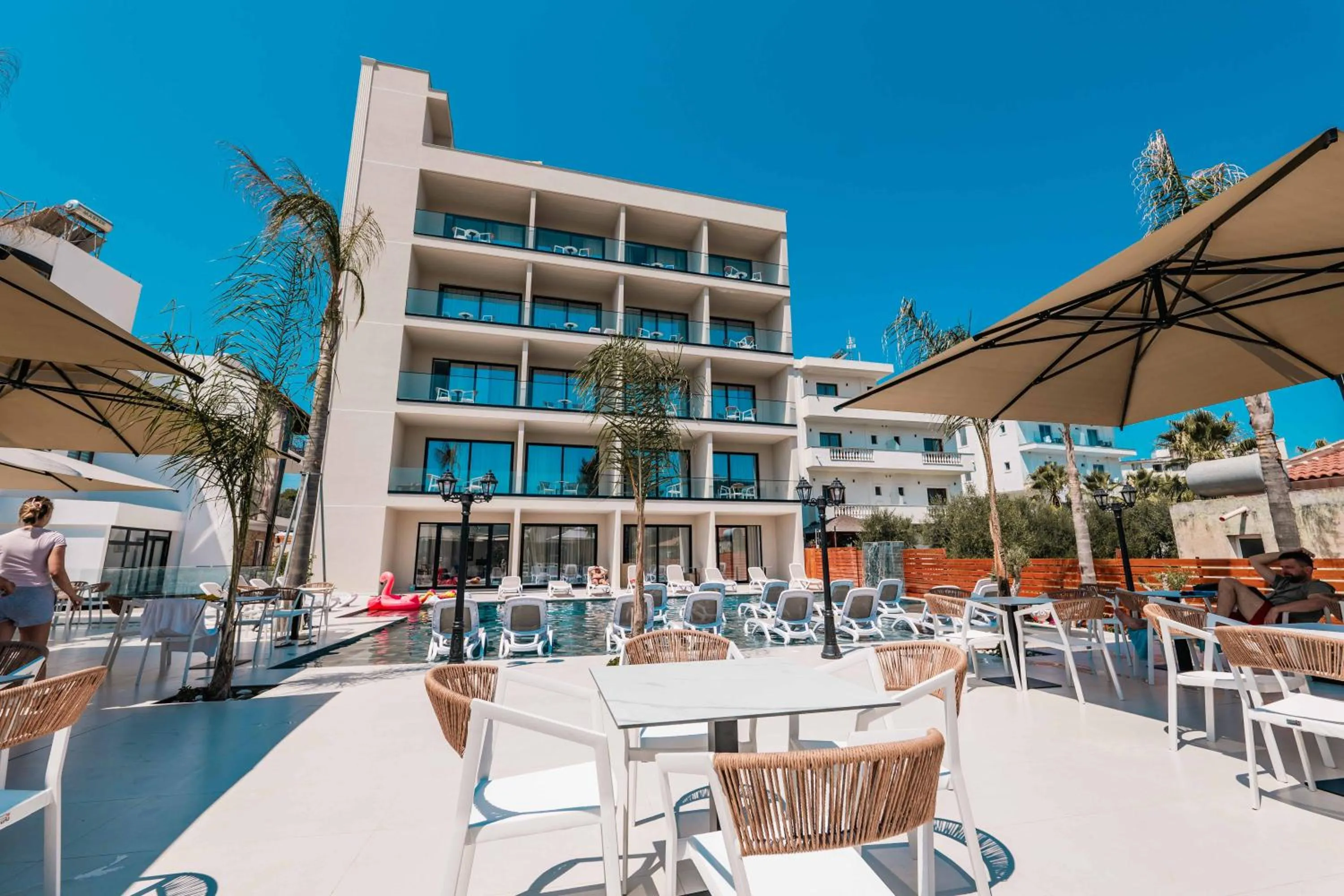 Property building in Central Park Premium Hotel