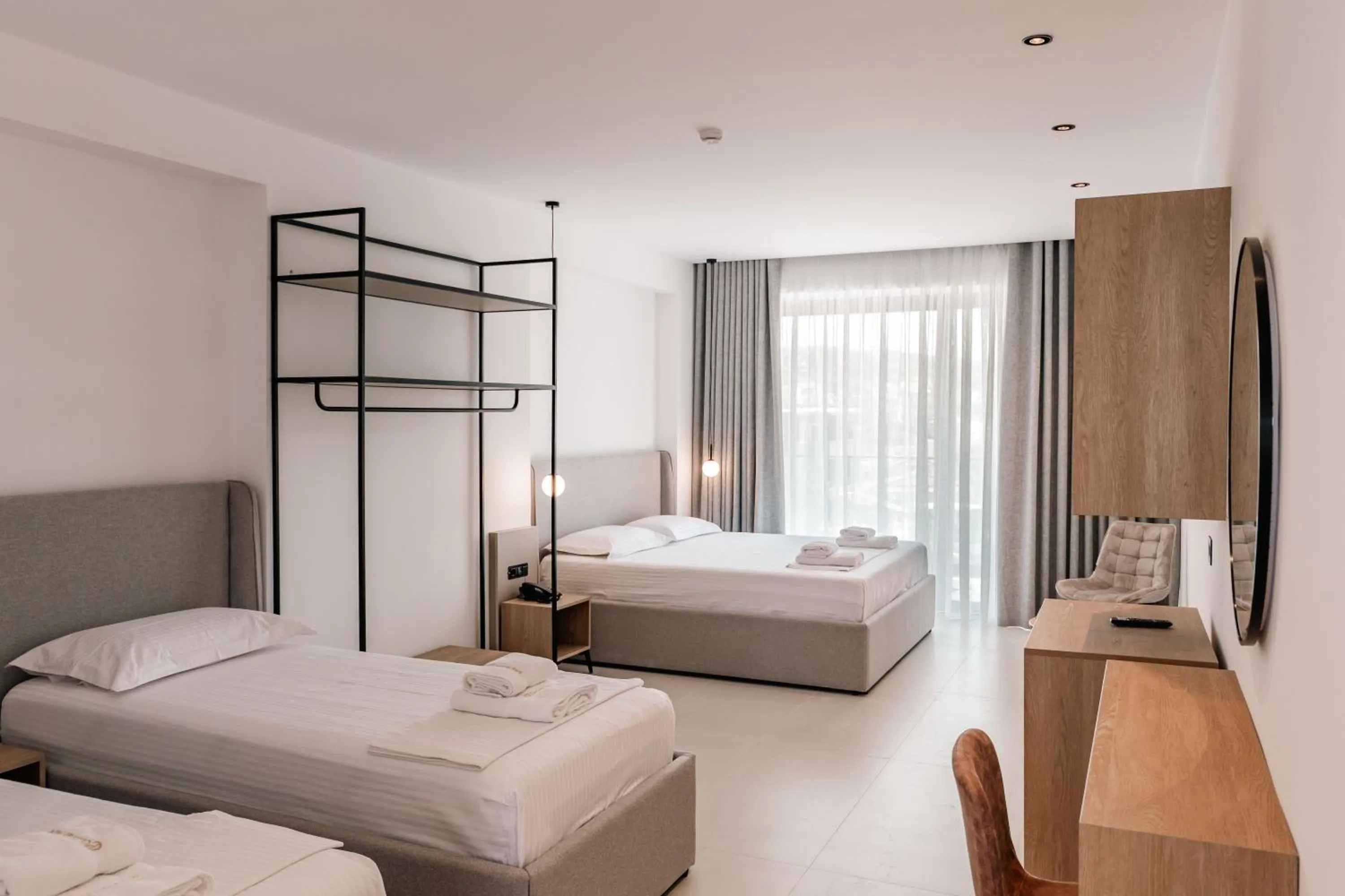 Bed in Central Park Premium Hotel