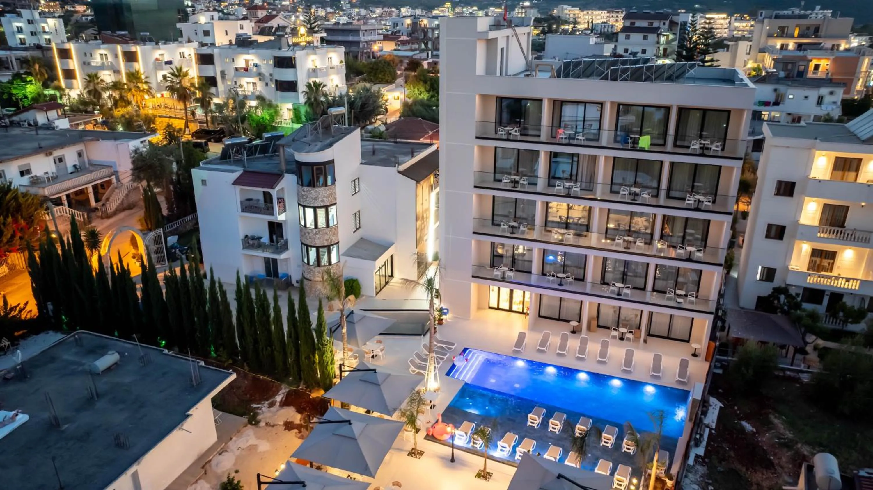 Property building in Central Park Premium Hotel