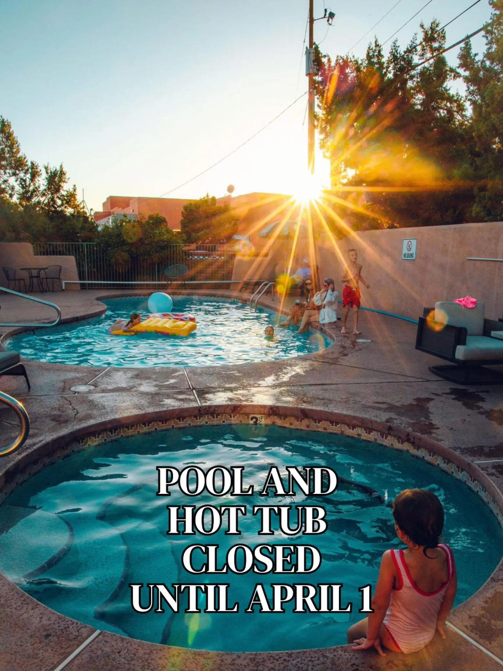 Swimming pool in Sugar Loaf Lodge