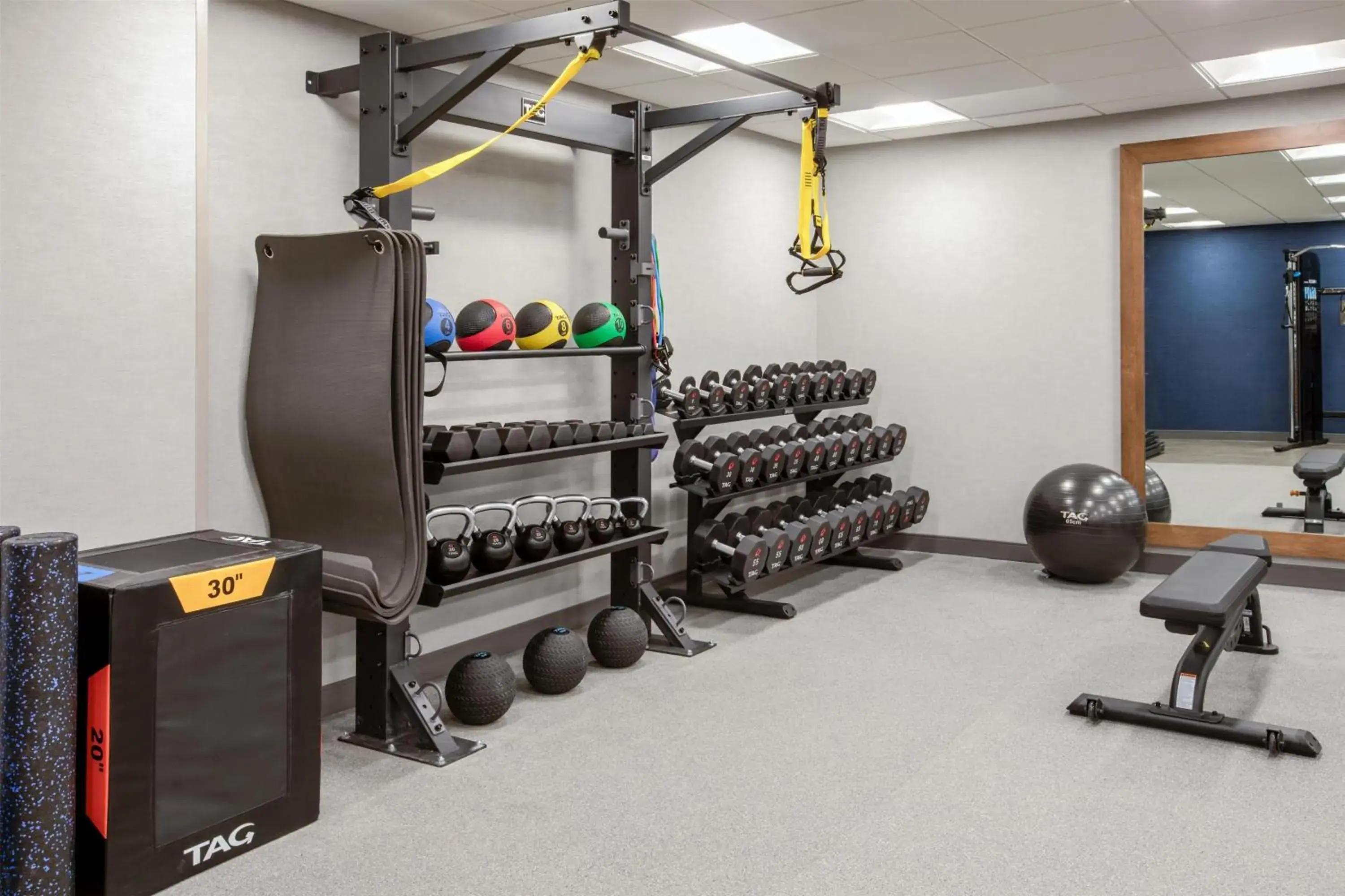 Fitness centre/facilities in Hampton Inn & Suites La Grande, Or Fitness centre/facilities in Hampton Inn & Suites La Grande, Or