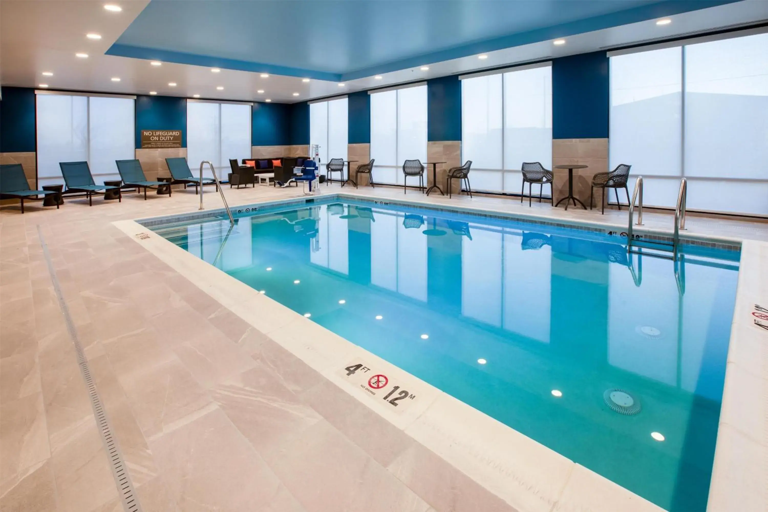 Pool view in Hampton Inn & Suites La Grande, Or Pool view in Hampton Inn & Suites La Grande, Or