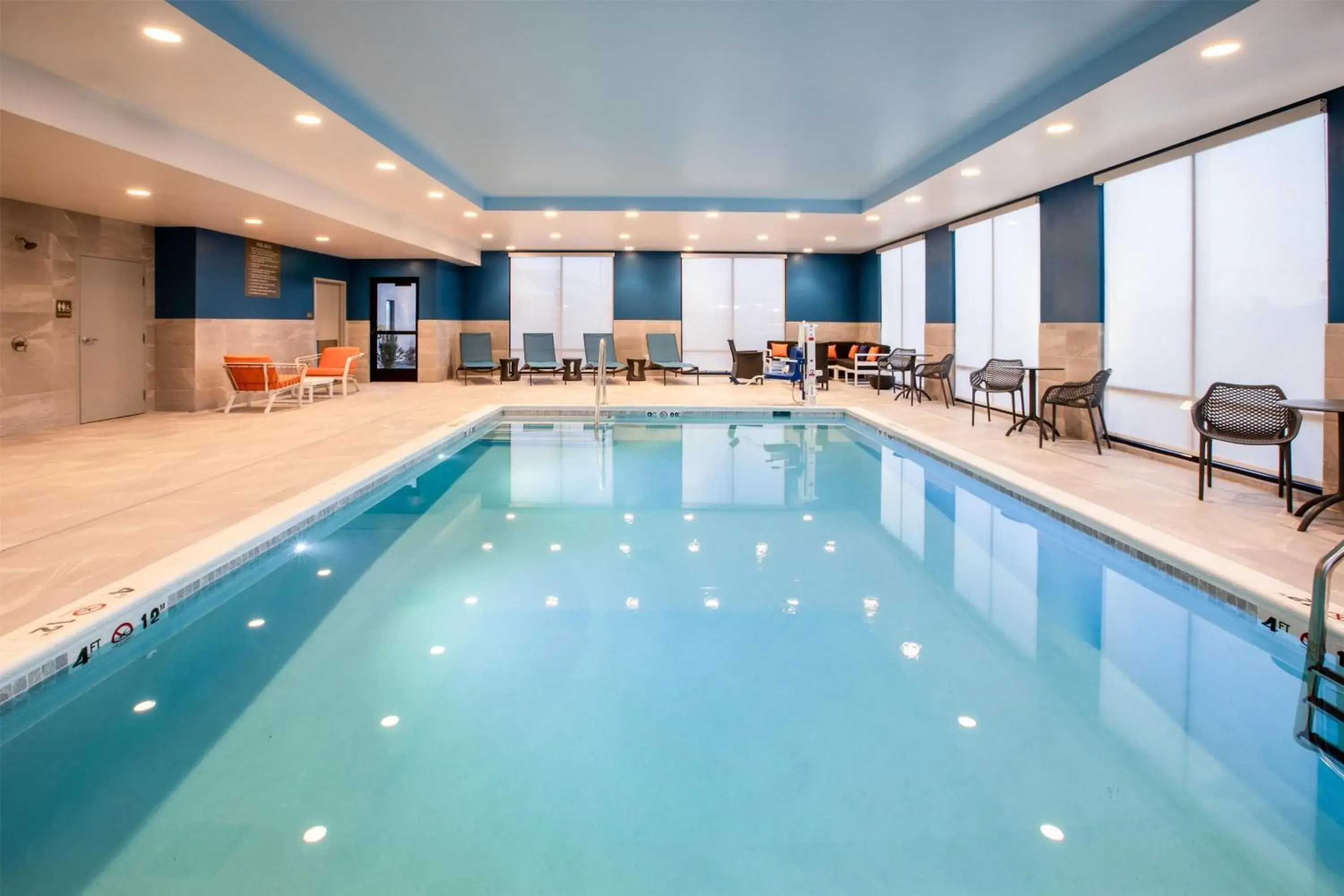 Pool view in Hampton Inn & Suites La Grande, Or Pool view in Hampton Inn & Suites La Grande, Or