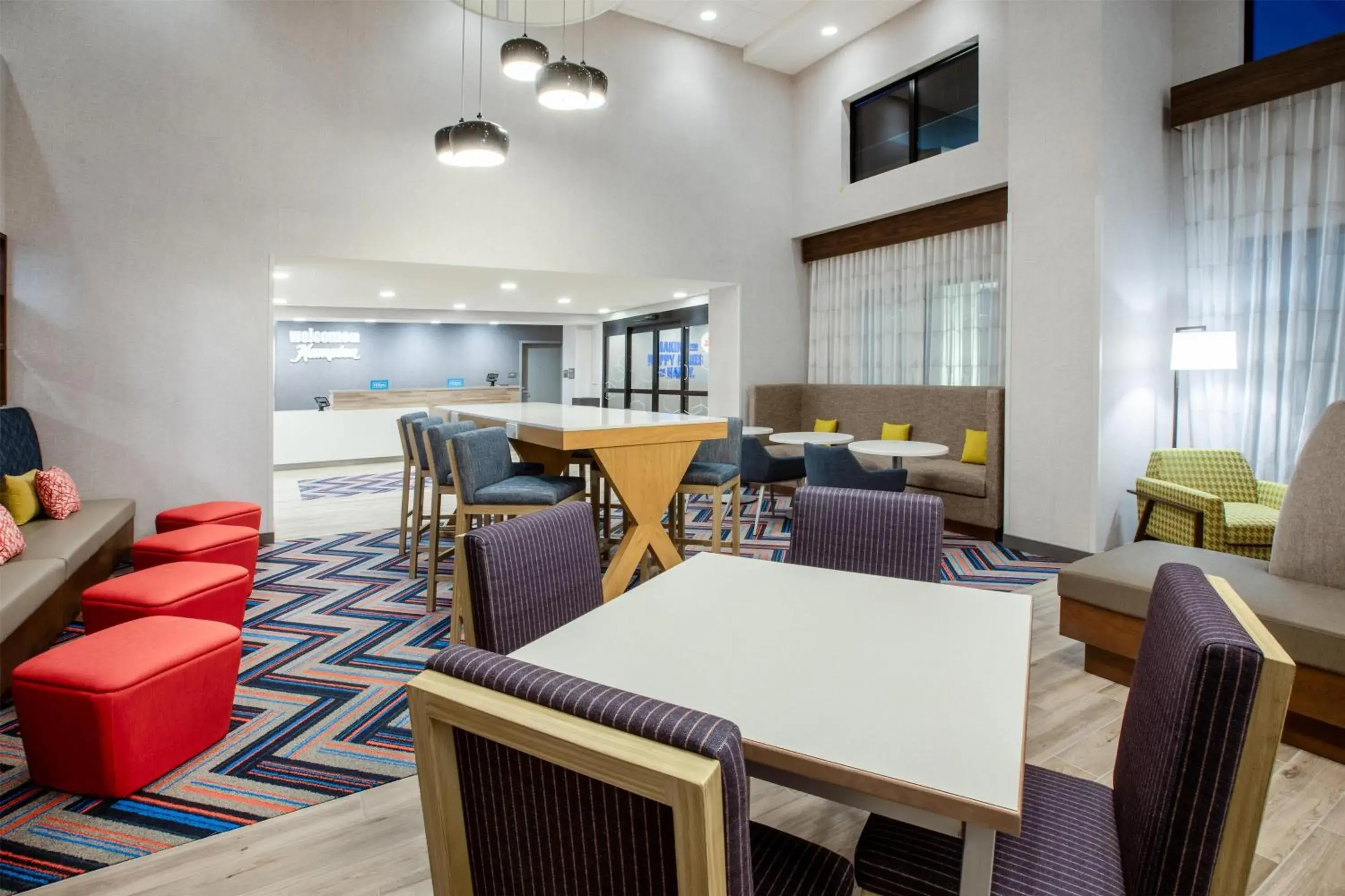 Lobby or reception in Hampton Inn & Suites La Grande, Or Lobby or reception in Hampton Inn & Suites La Grande, Or
