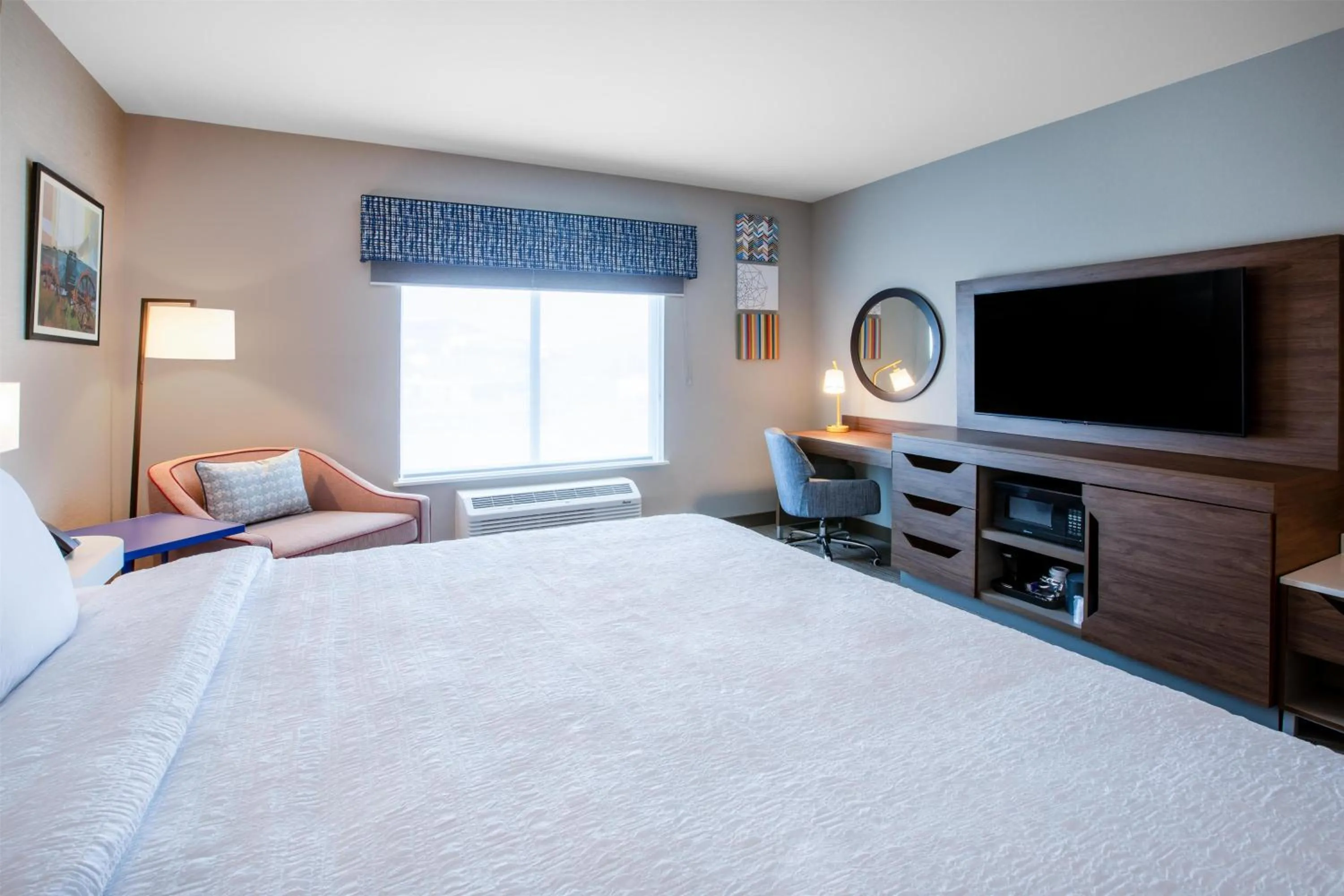 Bed in Hampton Inn & Suites La Grande, Or