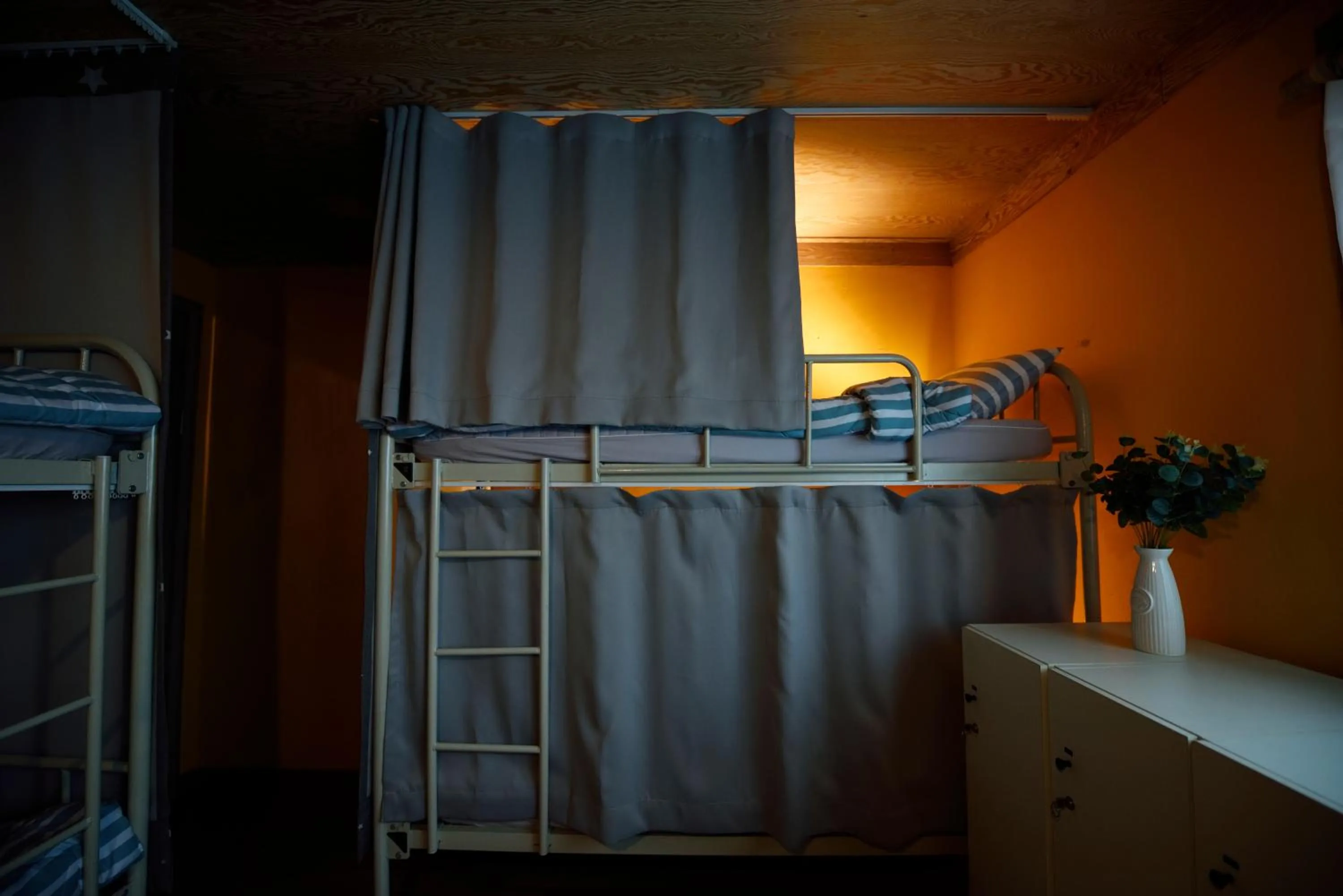 Bedroom, Bed in The One Hostel Hongdae in Seoul - Foreigner Only