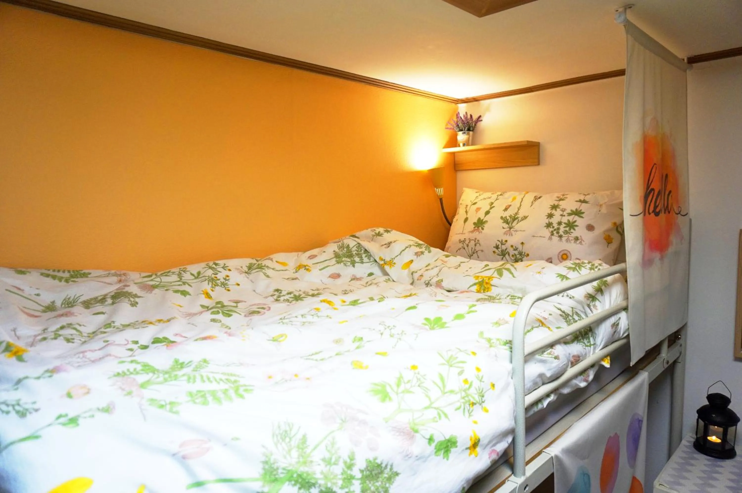 Bedroom, Bed in The One Hostel Hongdae in Seoul - Foreigner Only