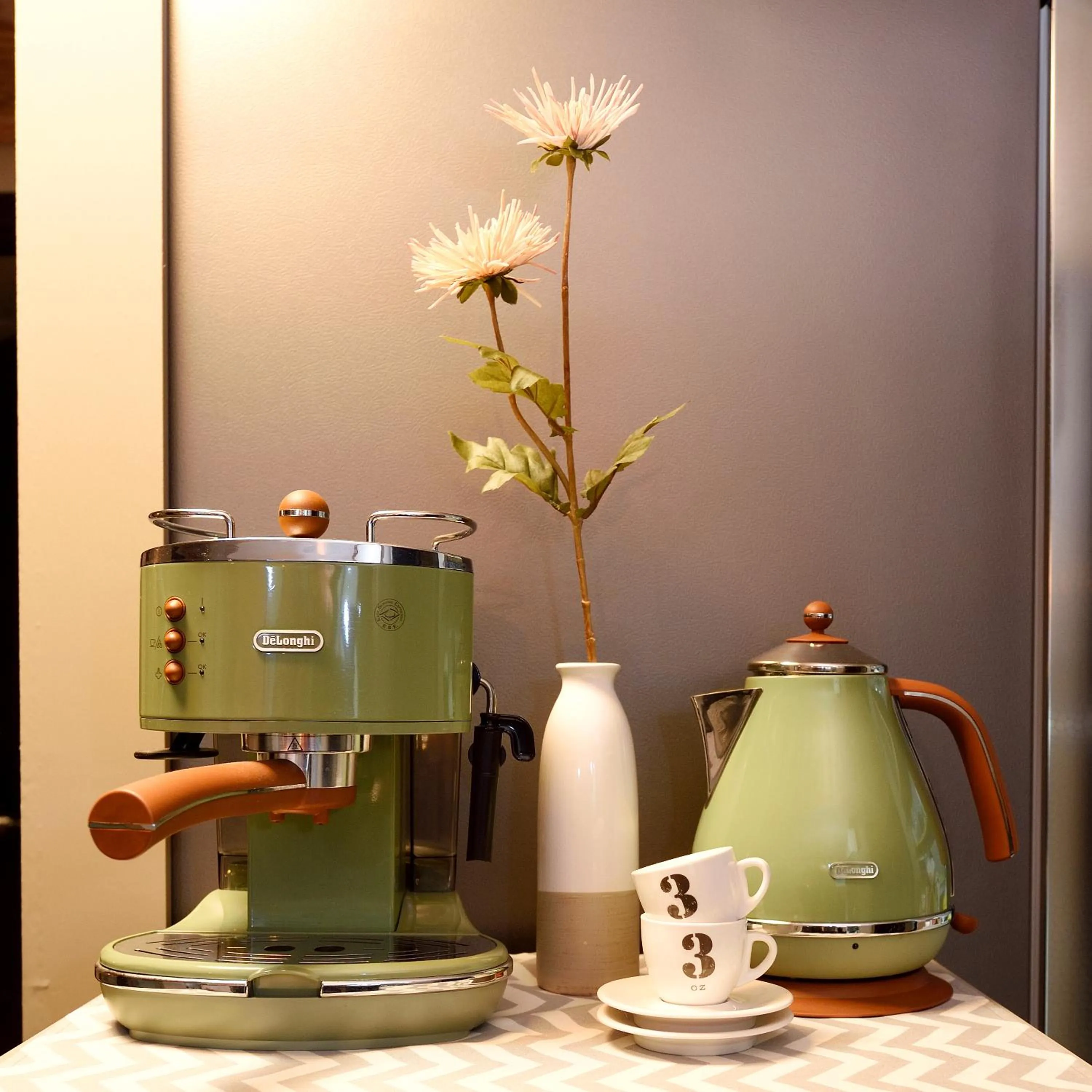 Coffee/tea facilities in The One Hostel Hongdae in Seoul - Foreigner Only