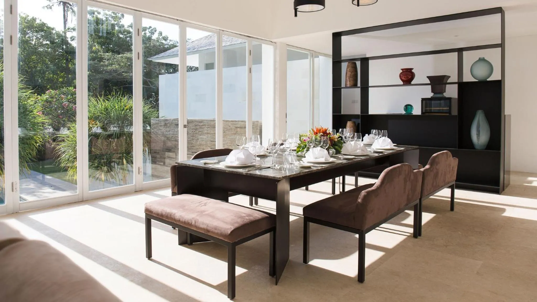 Seating area in Villa Canggu