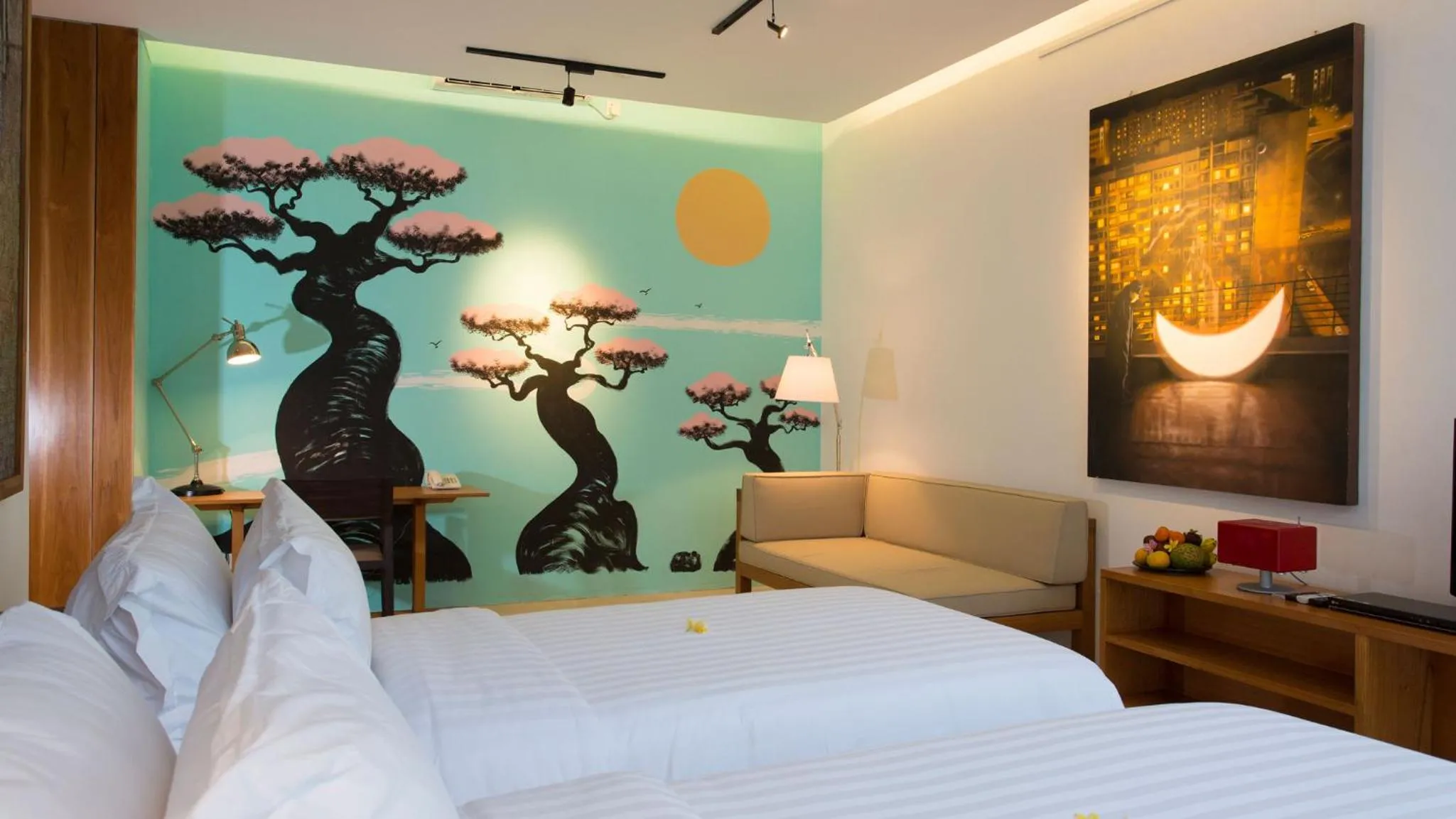 Bed in Villa Canggu