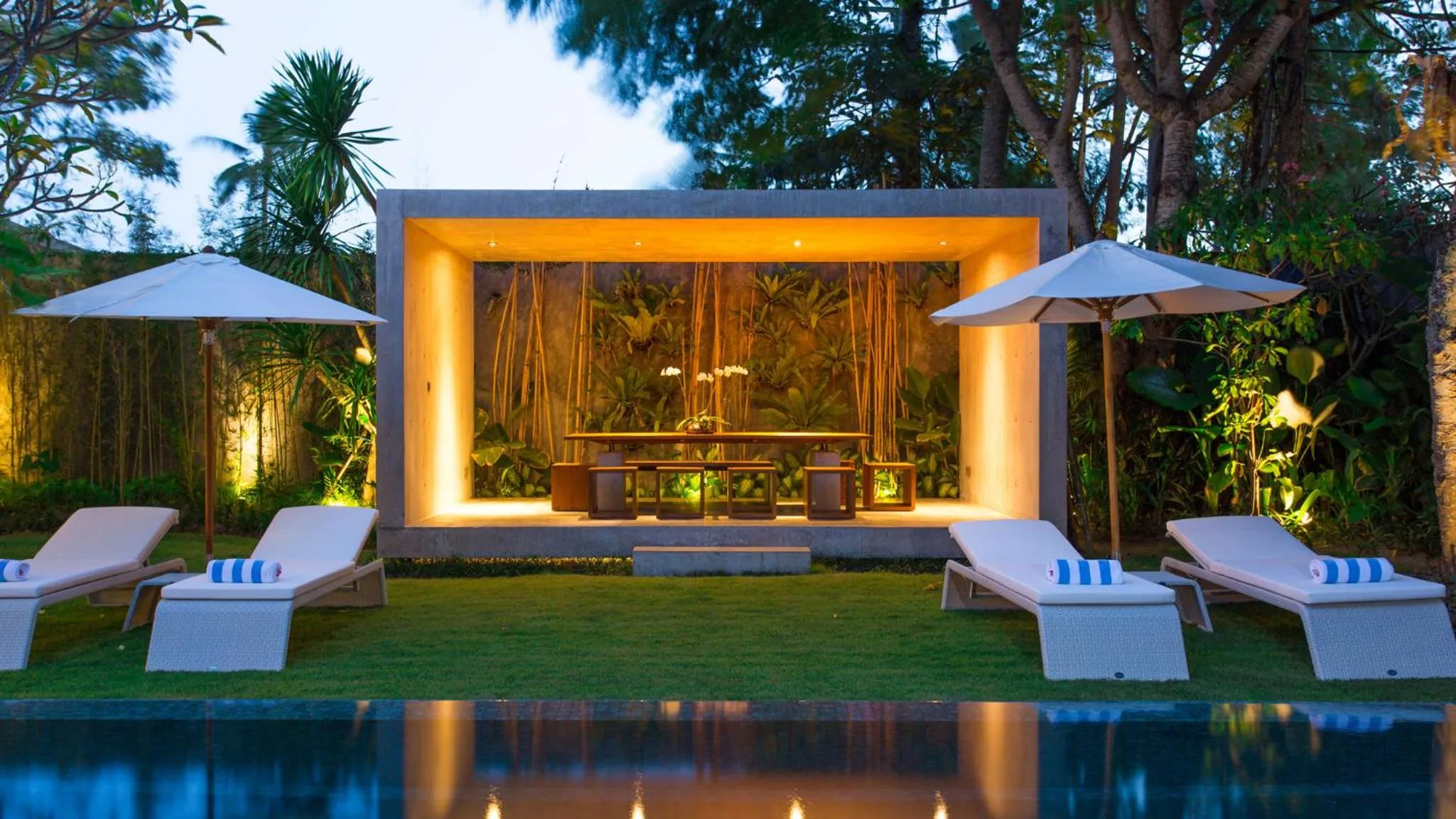 Natural landscape in Villa Canggu