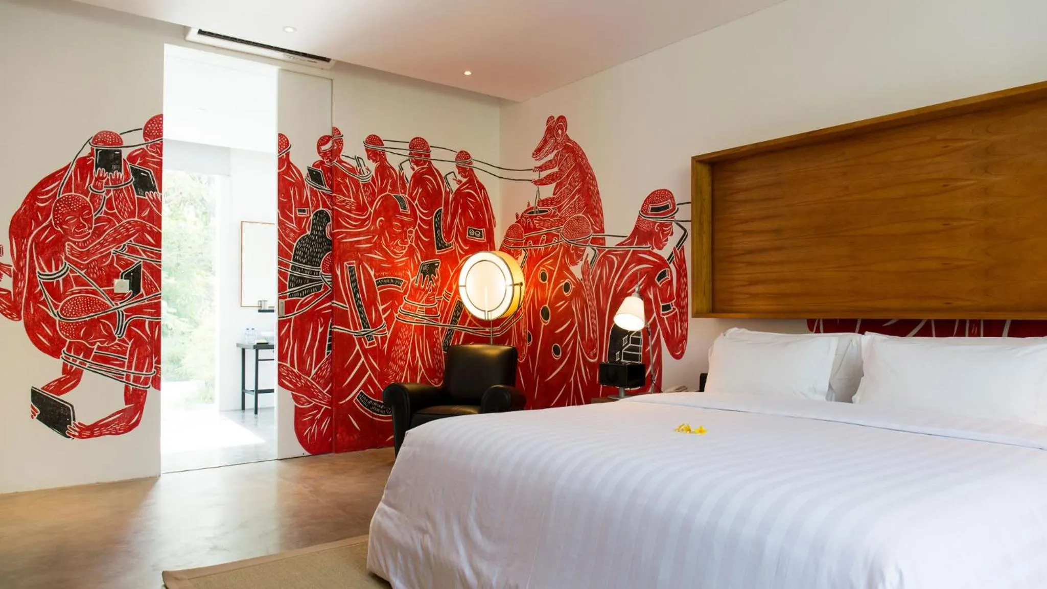 Bed in Villa Canggu