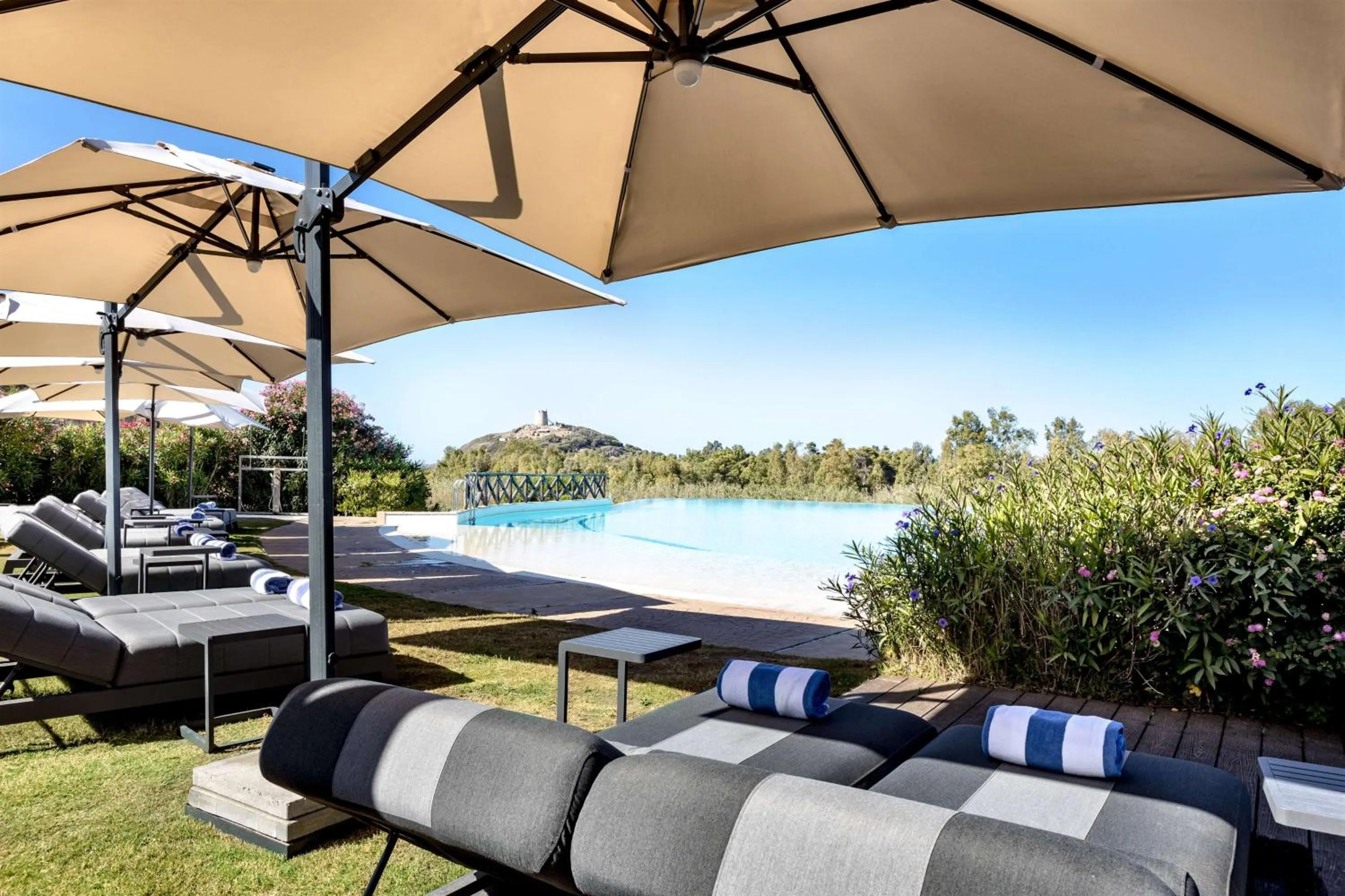 Pool view in Veridia Resort Sardinia, a member of Radisson Individuals