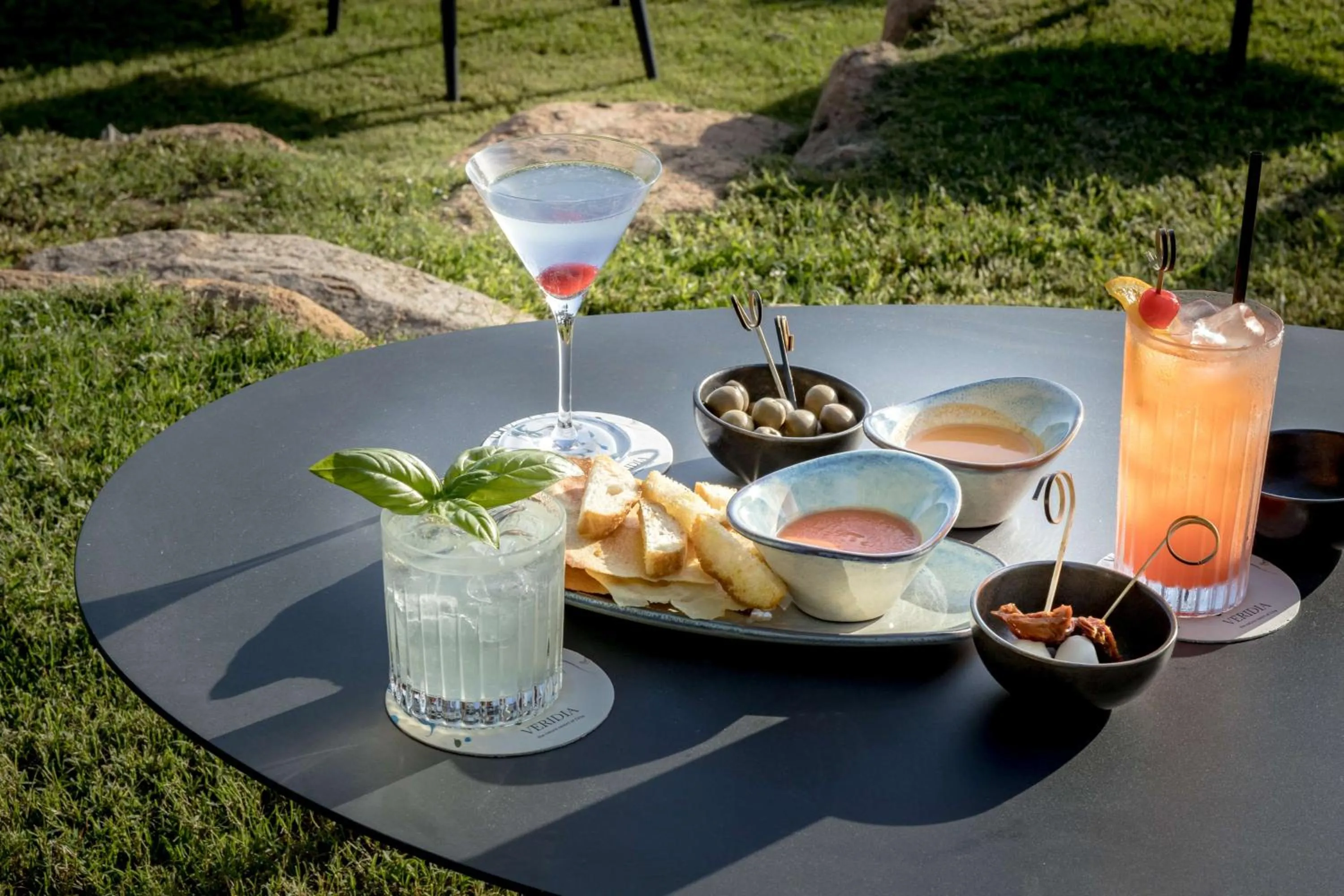 Food and drinks in Veridia Resort Sardinia, a member of Radisson Individuals