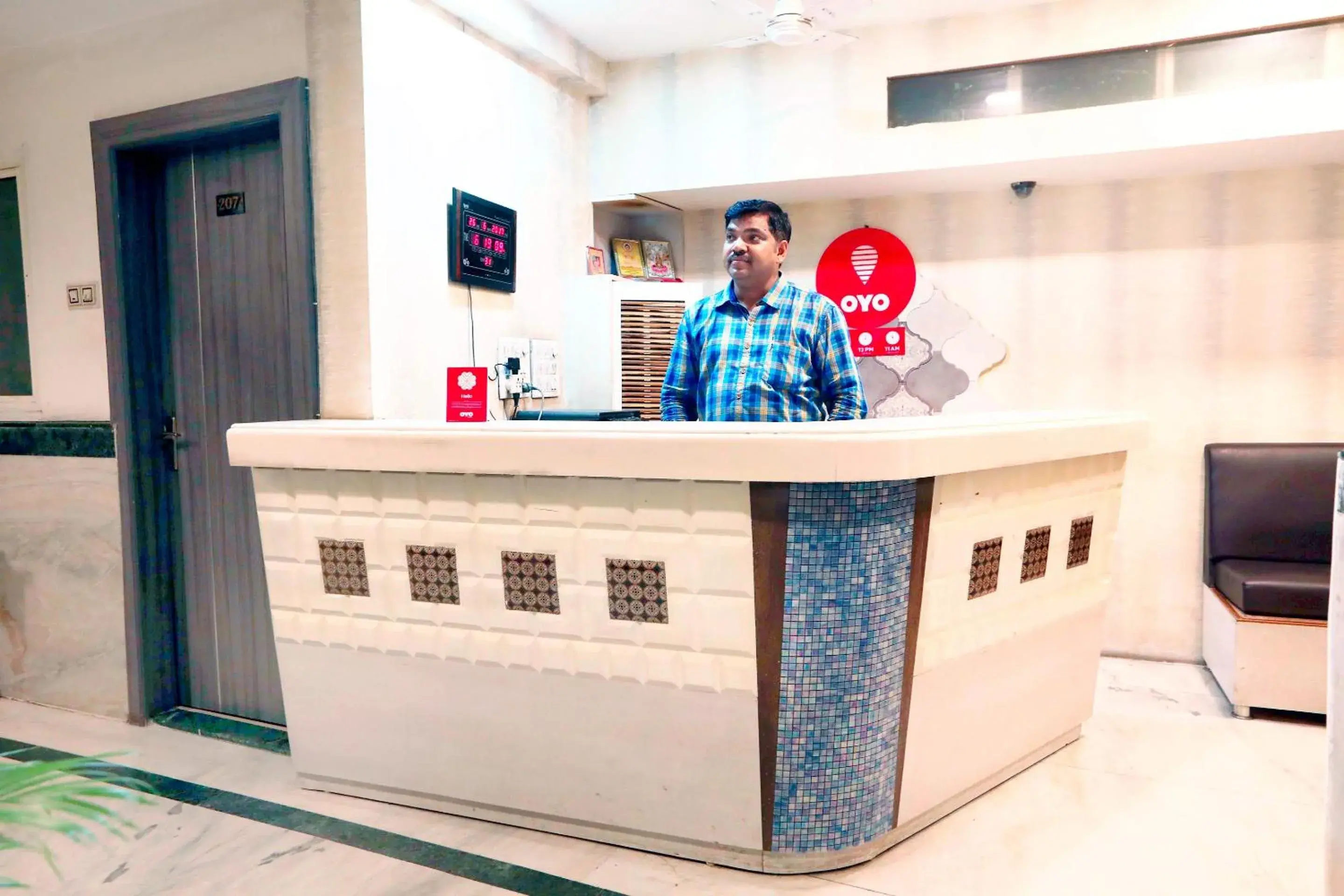 Lobby or reception in Collection O C T Palace Lobby or reception in Collection O C T Palace