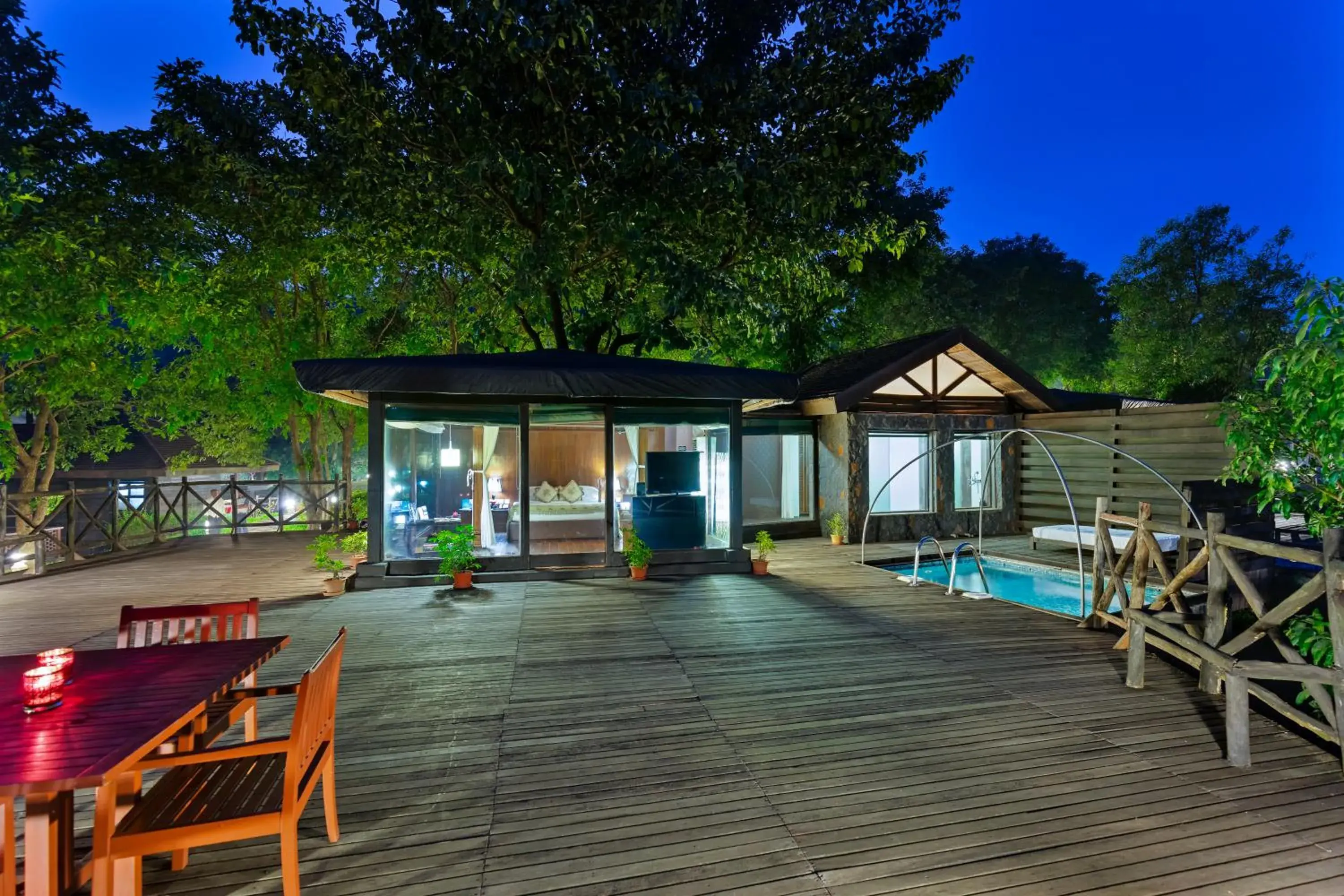 Lake Side Cabana Room with Plunge Pool in Aamby Valley City Lake Side Cabana Room with Plunge Pool in Aamby Valley City