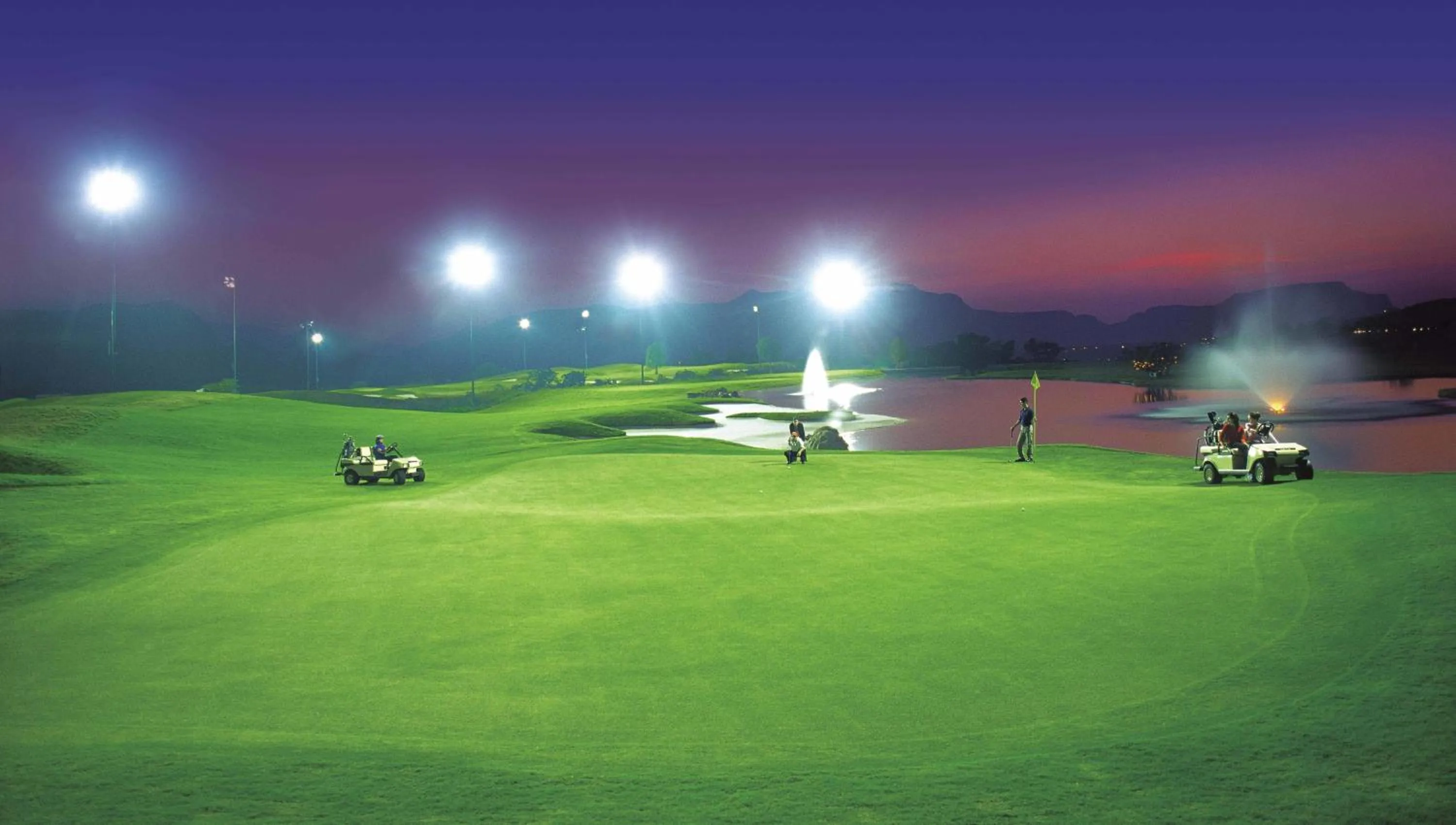 Golfcourse in Aamby Valley City