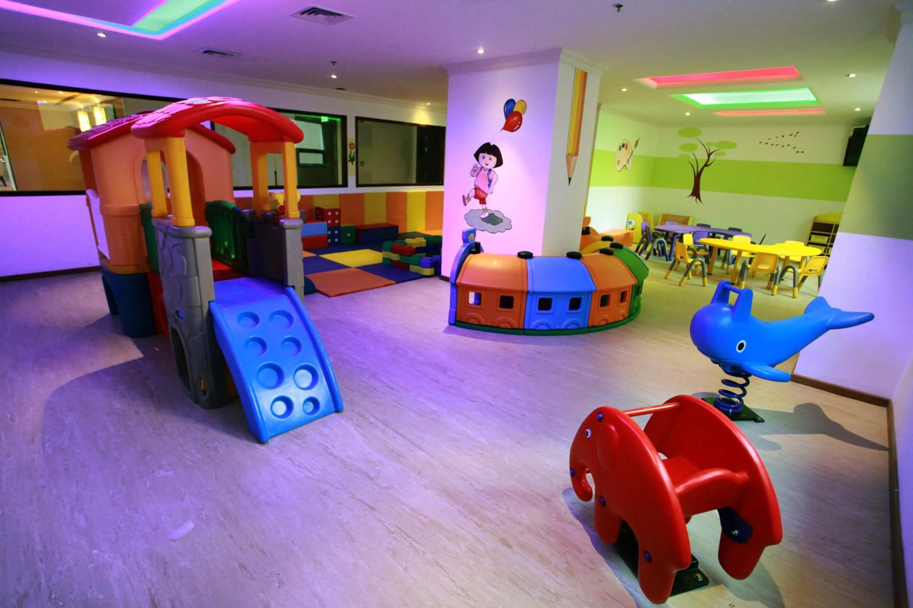 Children play ground in Golden Ocean Hotel