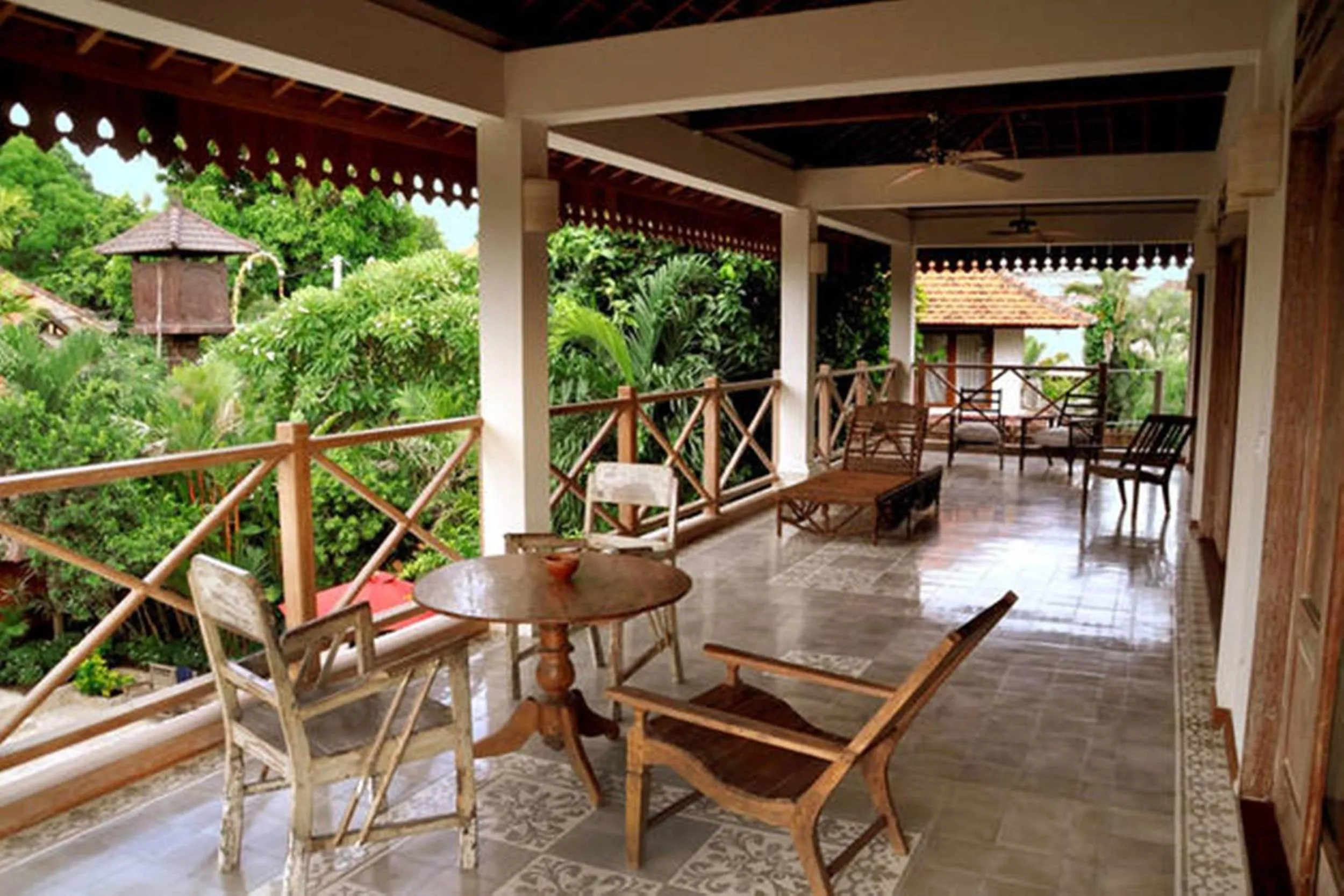 Balcony/Terrace in Villa Varuna