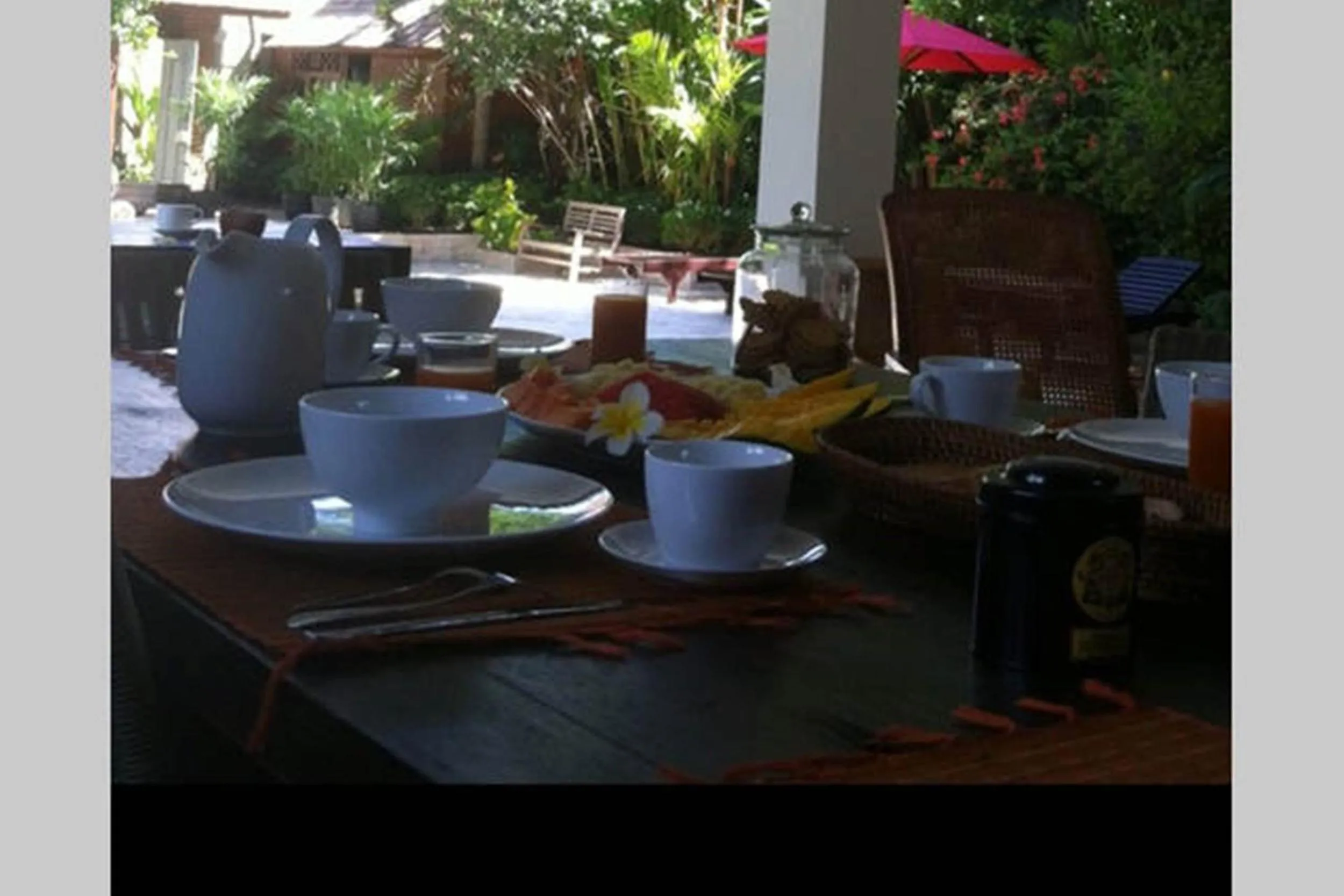 Dining area in Villa Varuna