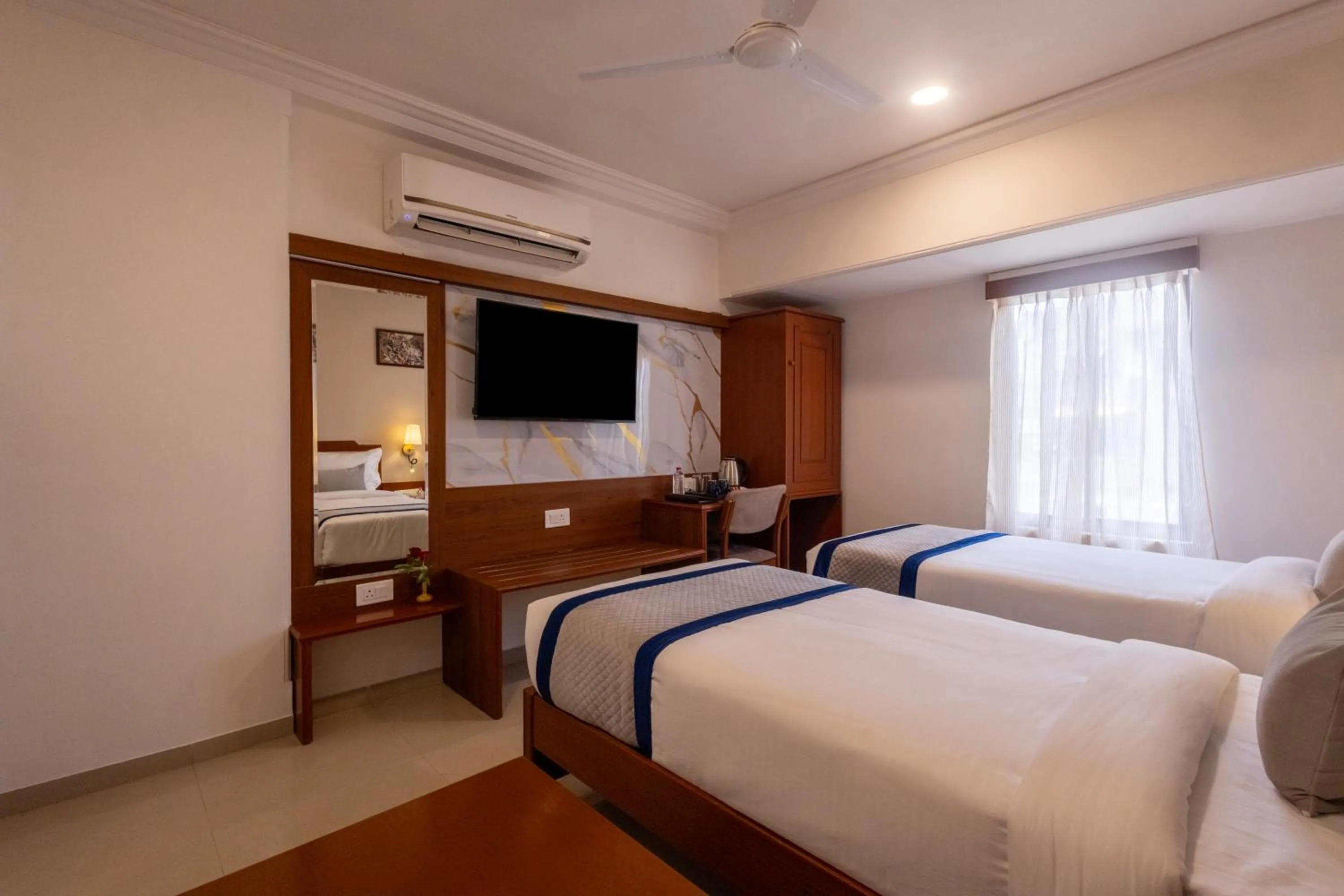 Photo of the whole room, Bed in Hotel Pravasa Stay