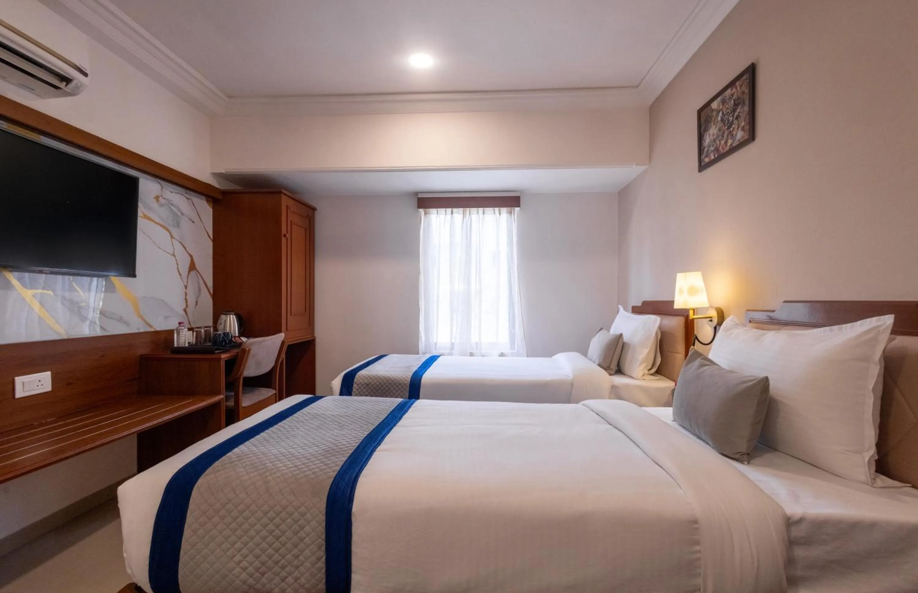 Photo of the whole room, Bed in Hotel Pravasa Stay
