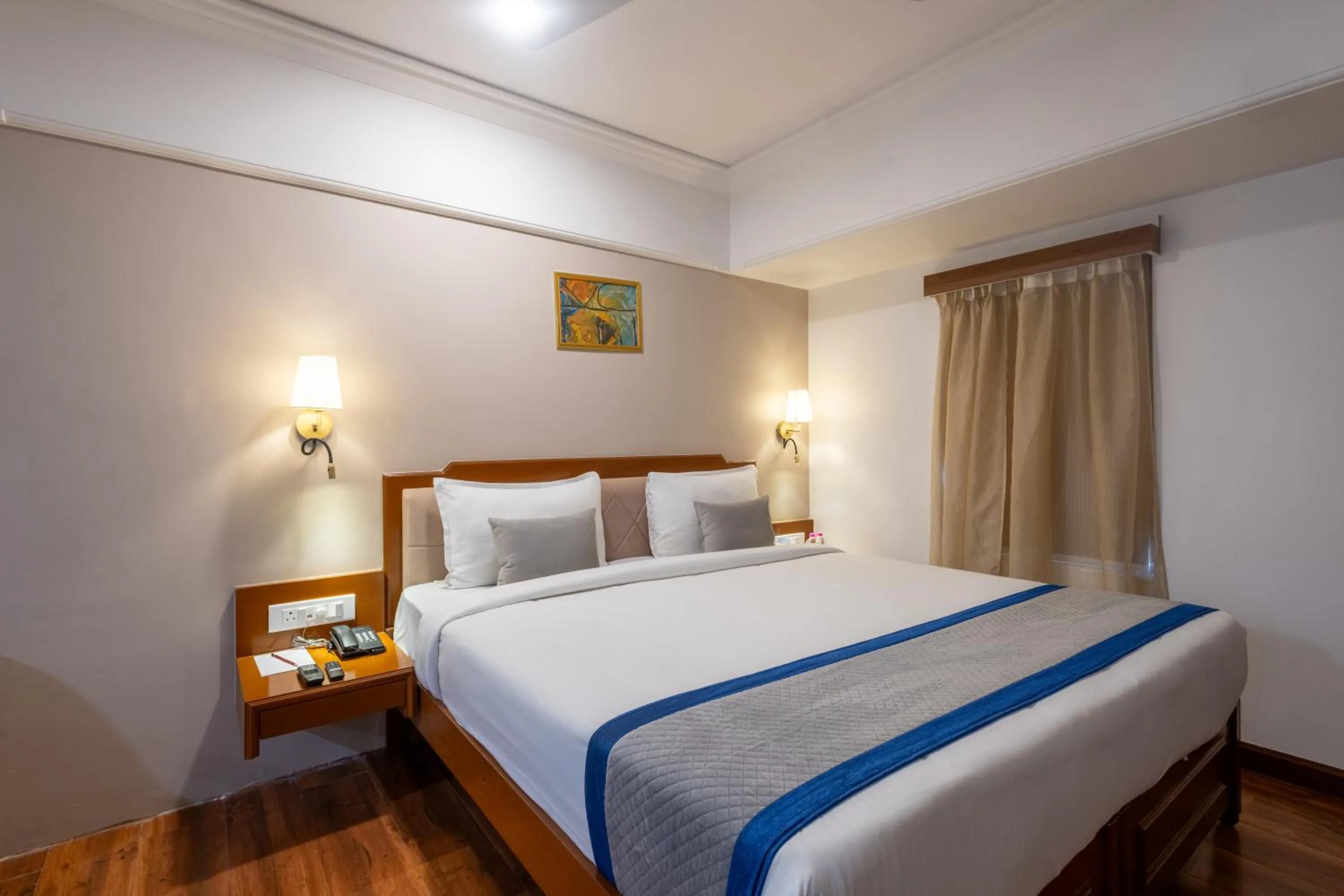Bedroom, Bed in Hotel Pravasa Stay