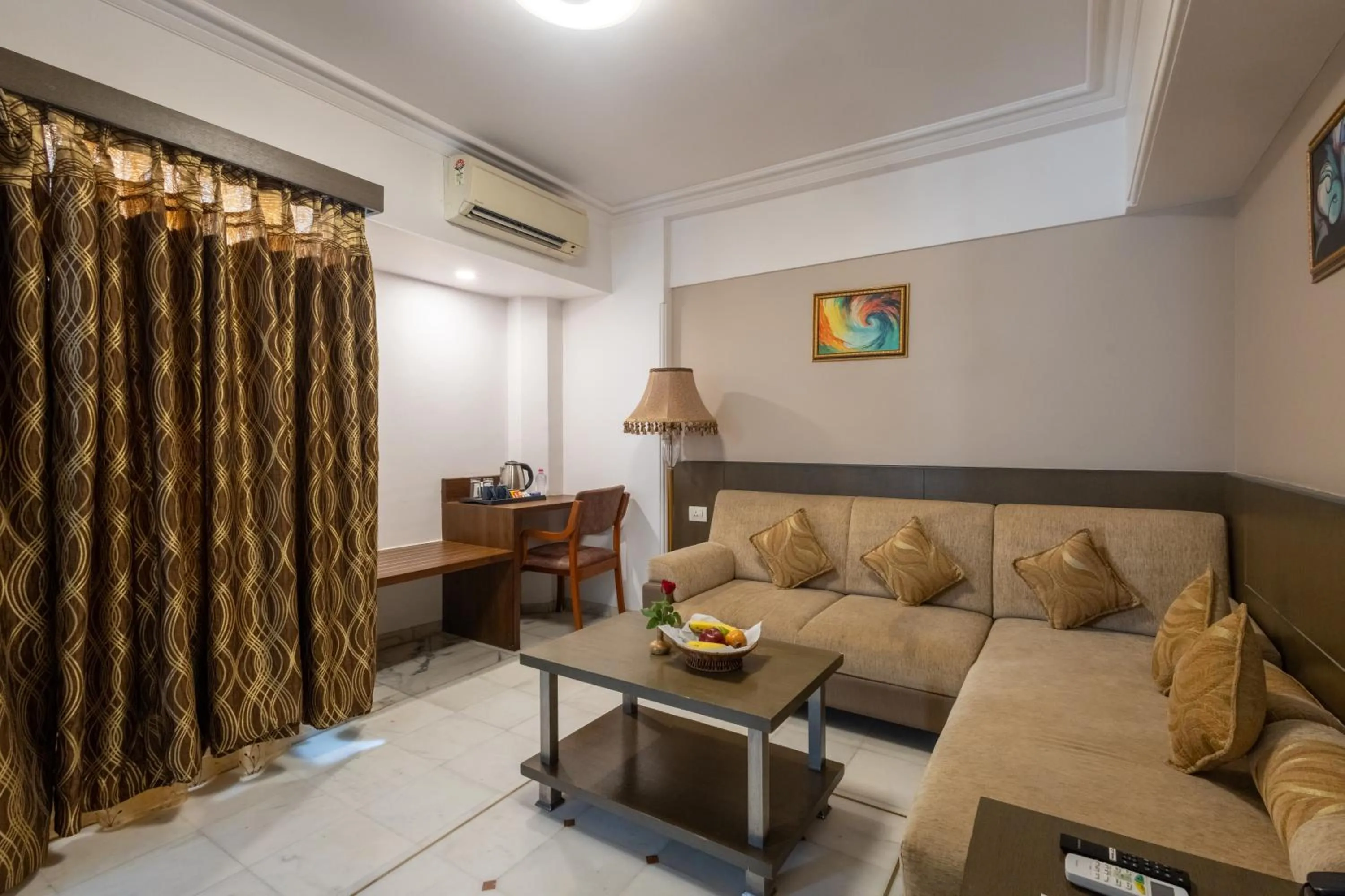 Living room in Hotel Pravasa Stay