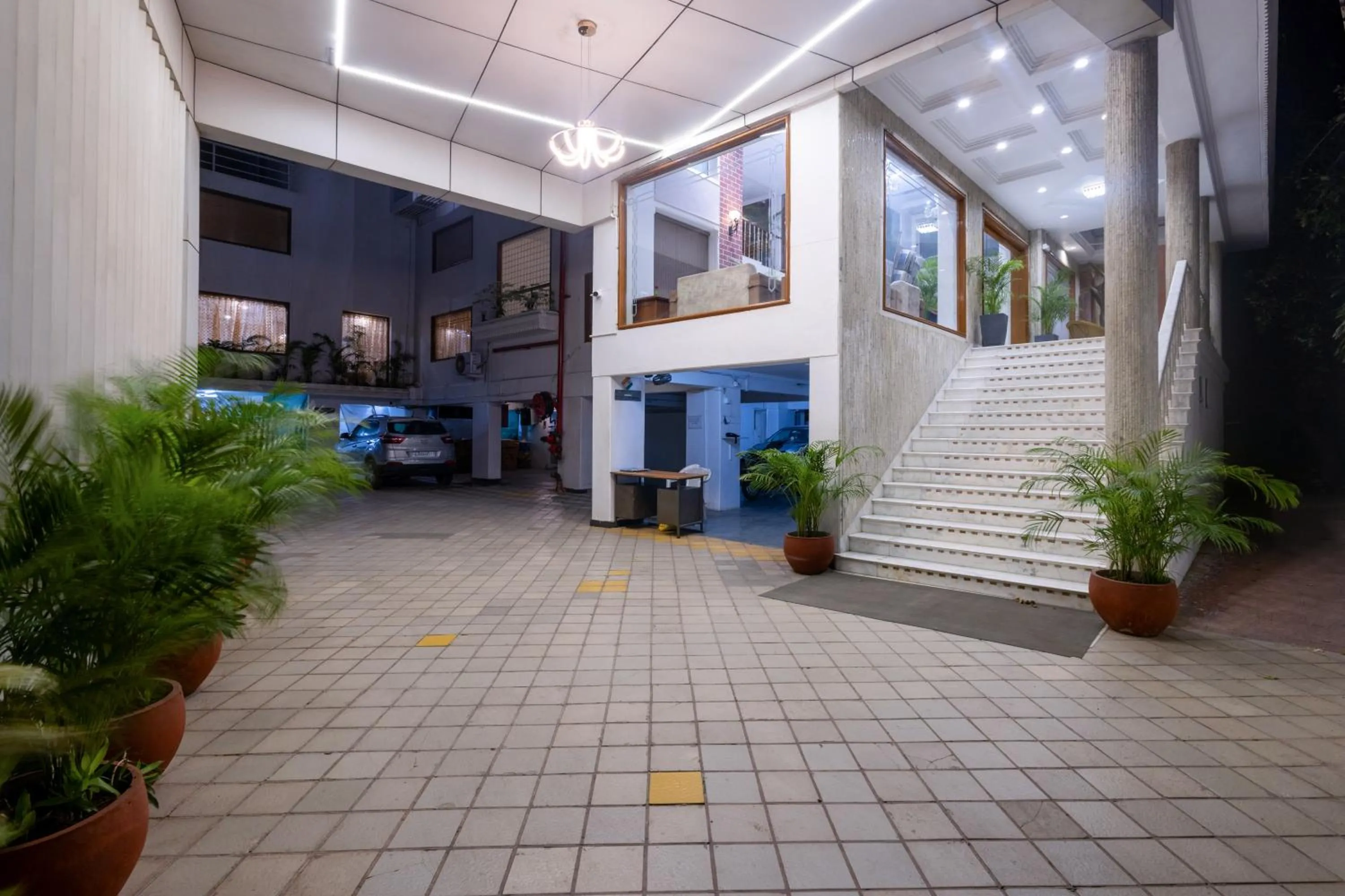 Parking in Hotel Pravasa Stay