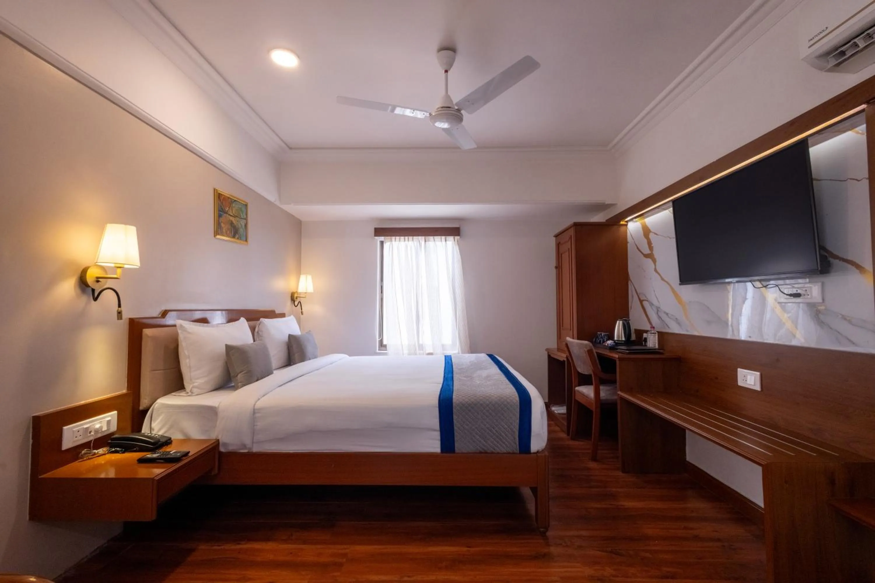 Photo of the whole room, Bed in Hotel Pravasa Stay
