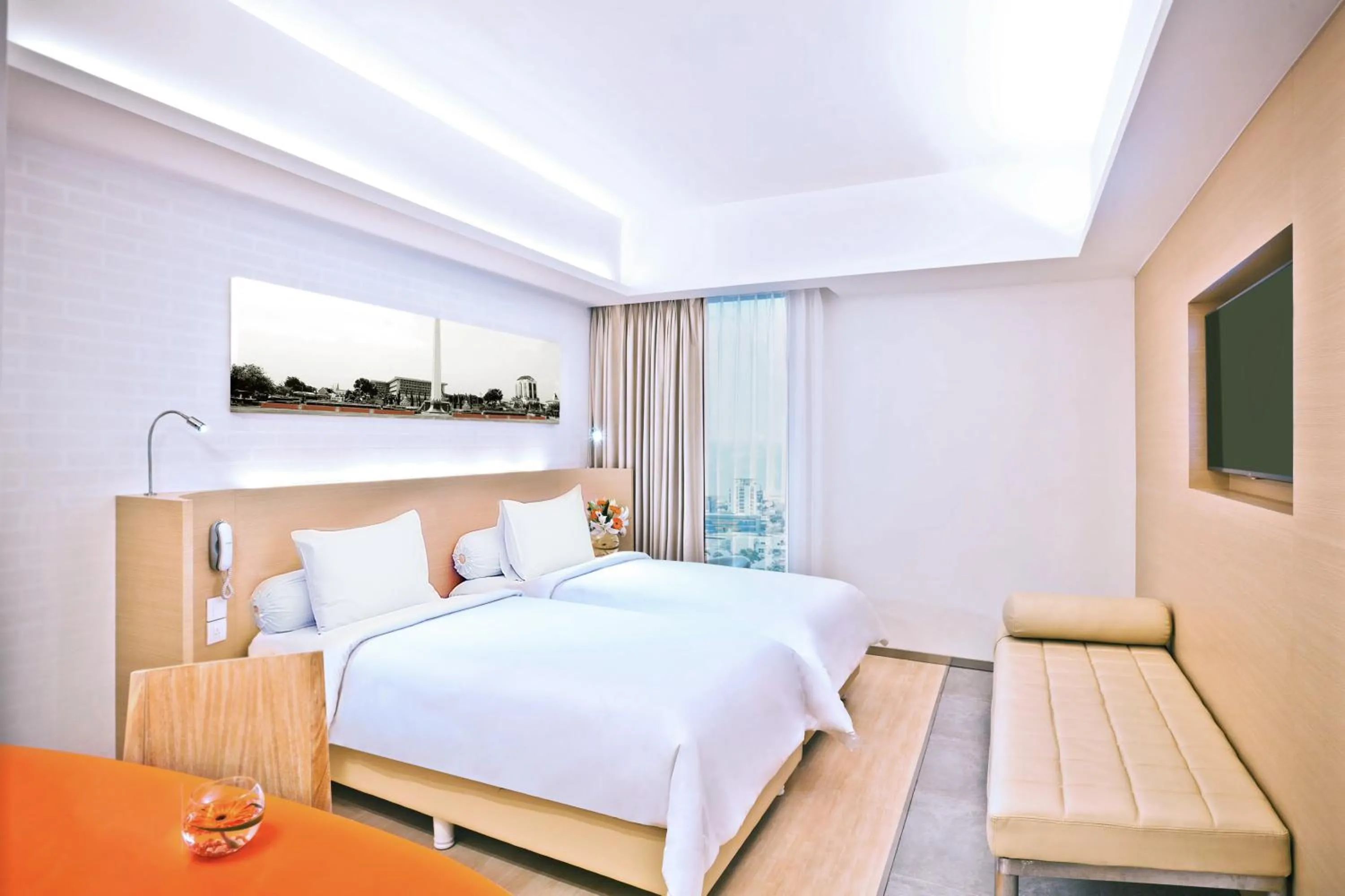 Bedroom, Bed in HARRIS Hotel & Conventions Gubeng