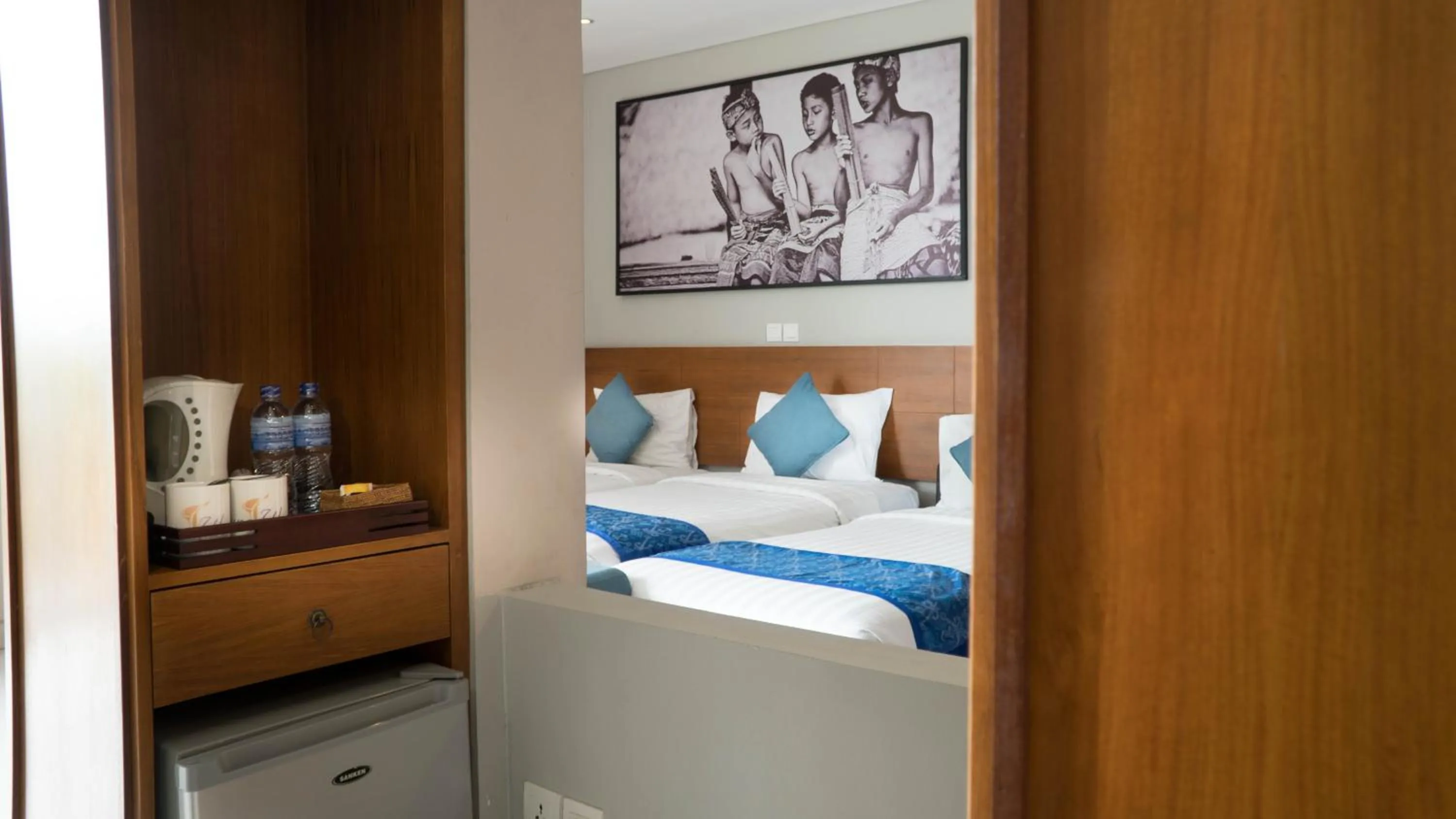 Bed in Bakung Ubud Resort and Villa