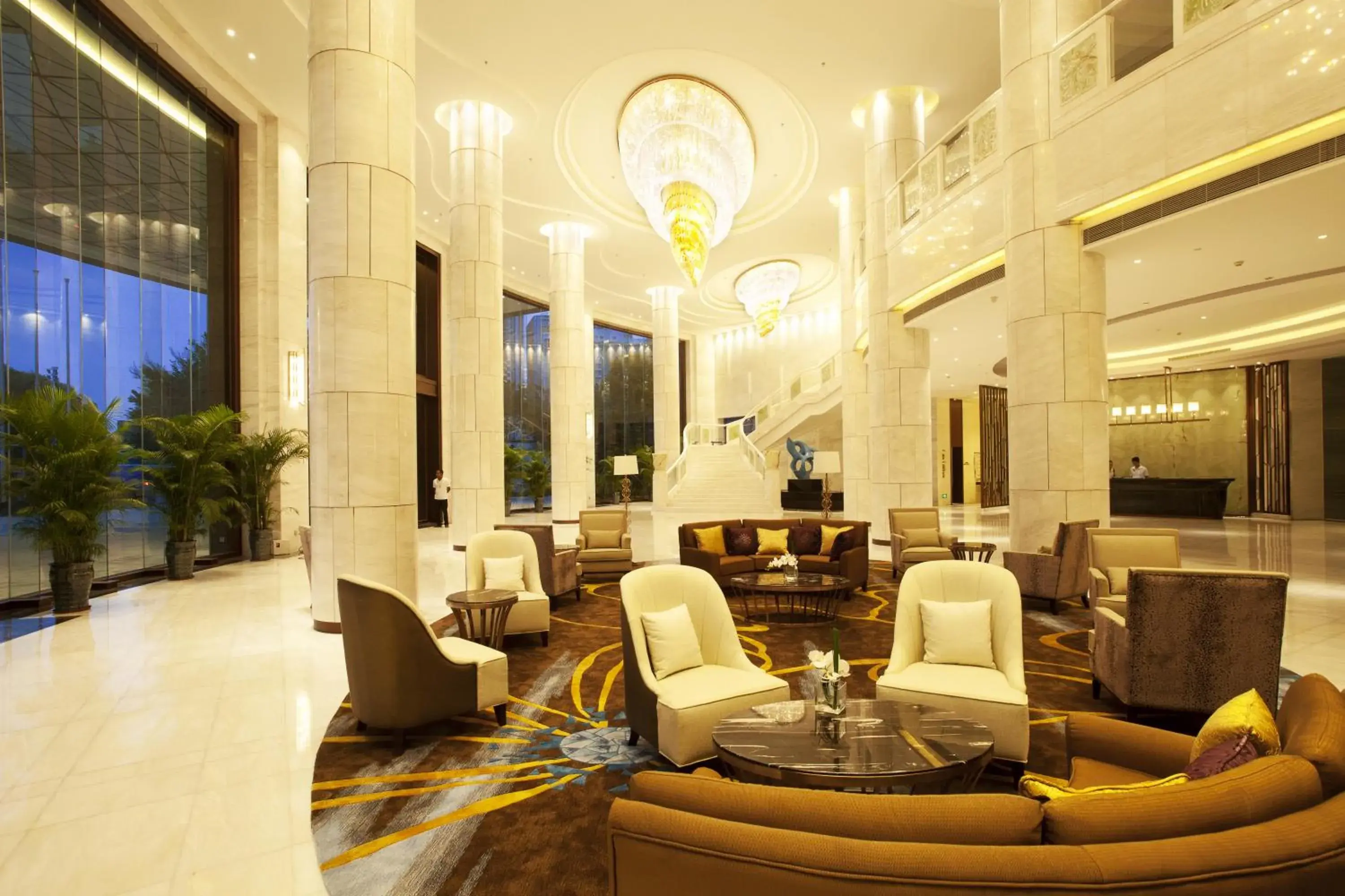 Lobby or reception, Restaurant/Places to Eat in Shenzhen Dayhello international Hotel (Baoan)
