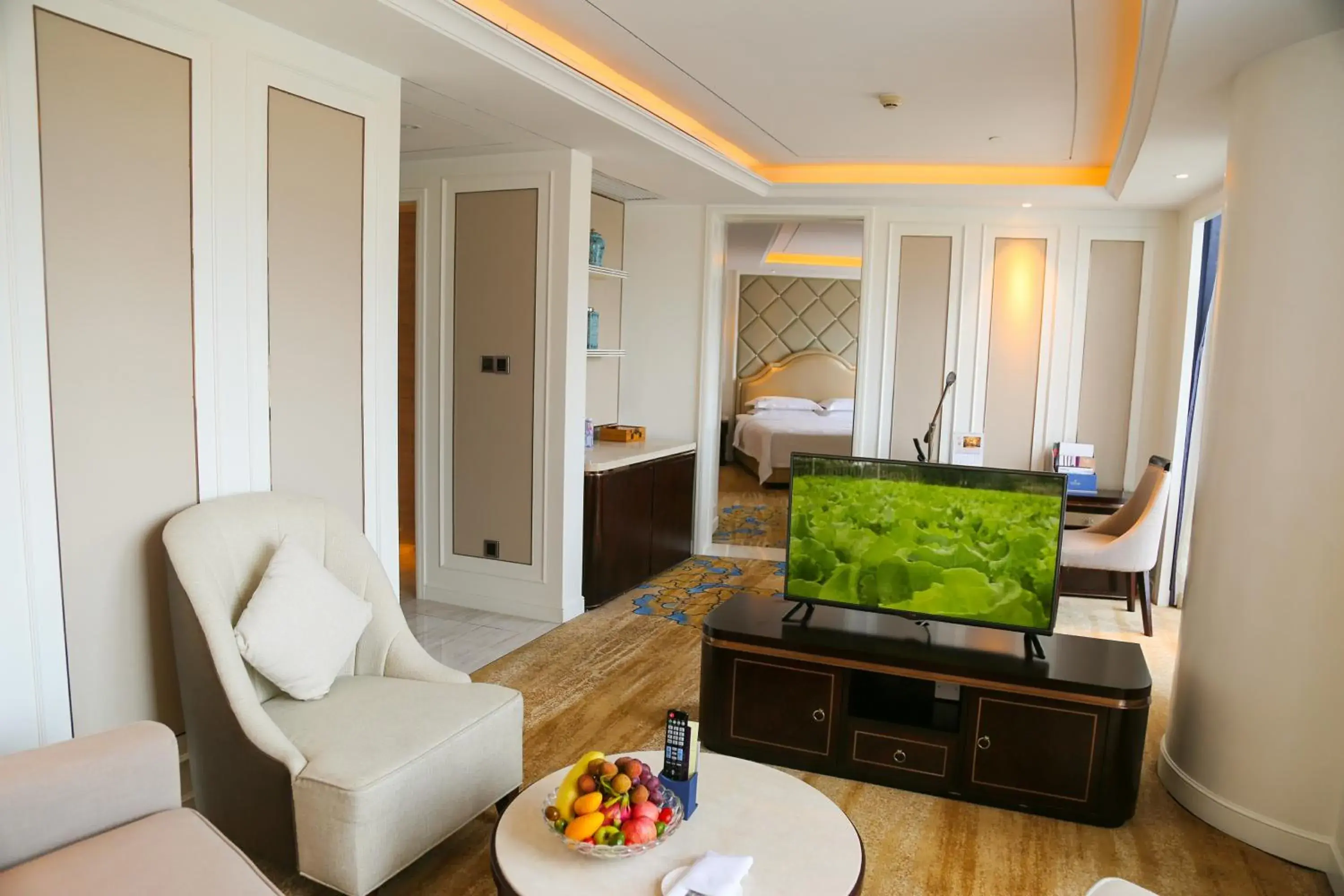 Living room, Seating Area in Shenzhen Dayhello international Hotel (Baoan)