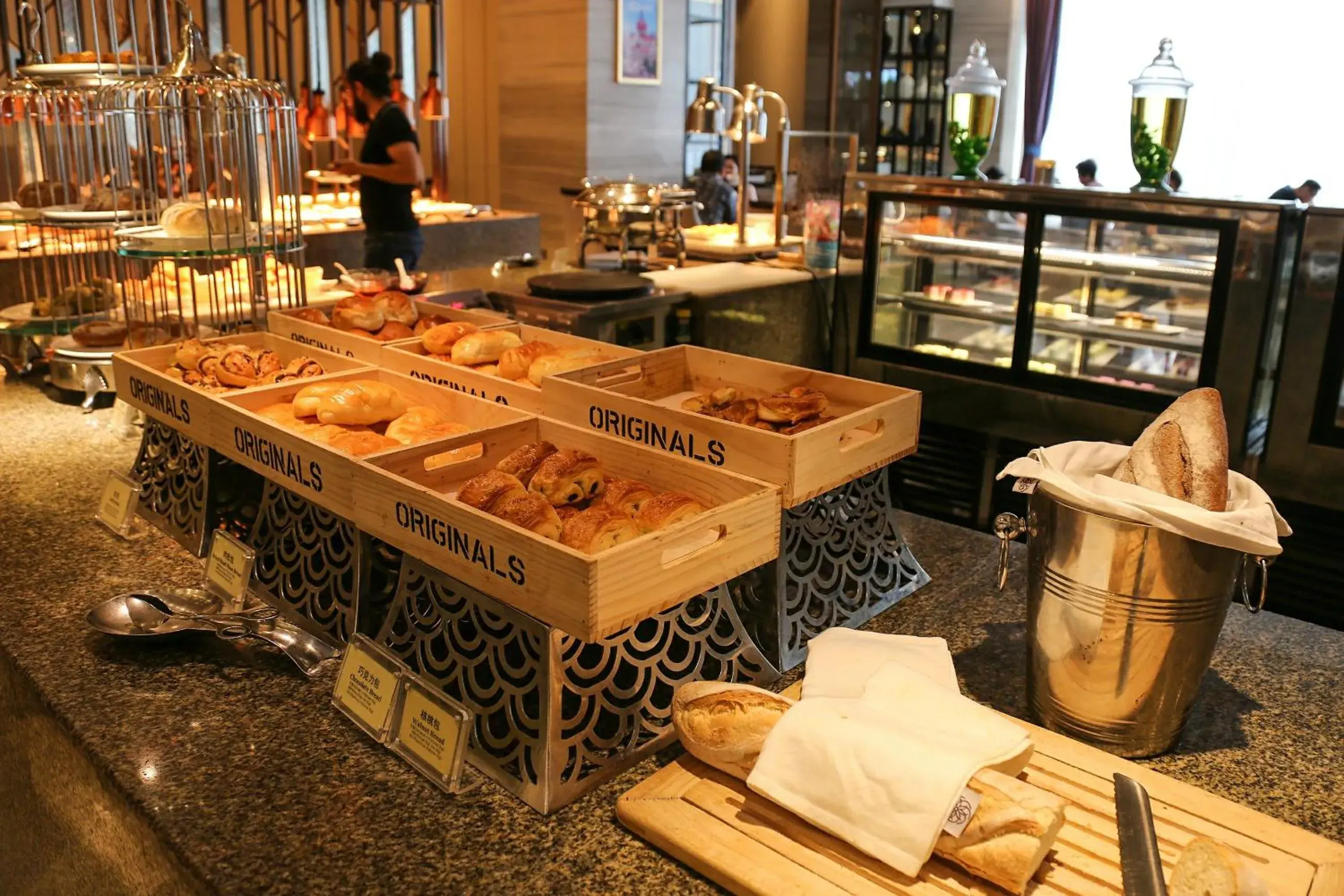 Buffet breakfast in Shenzhen Dayhello international Hotel (Baoan)