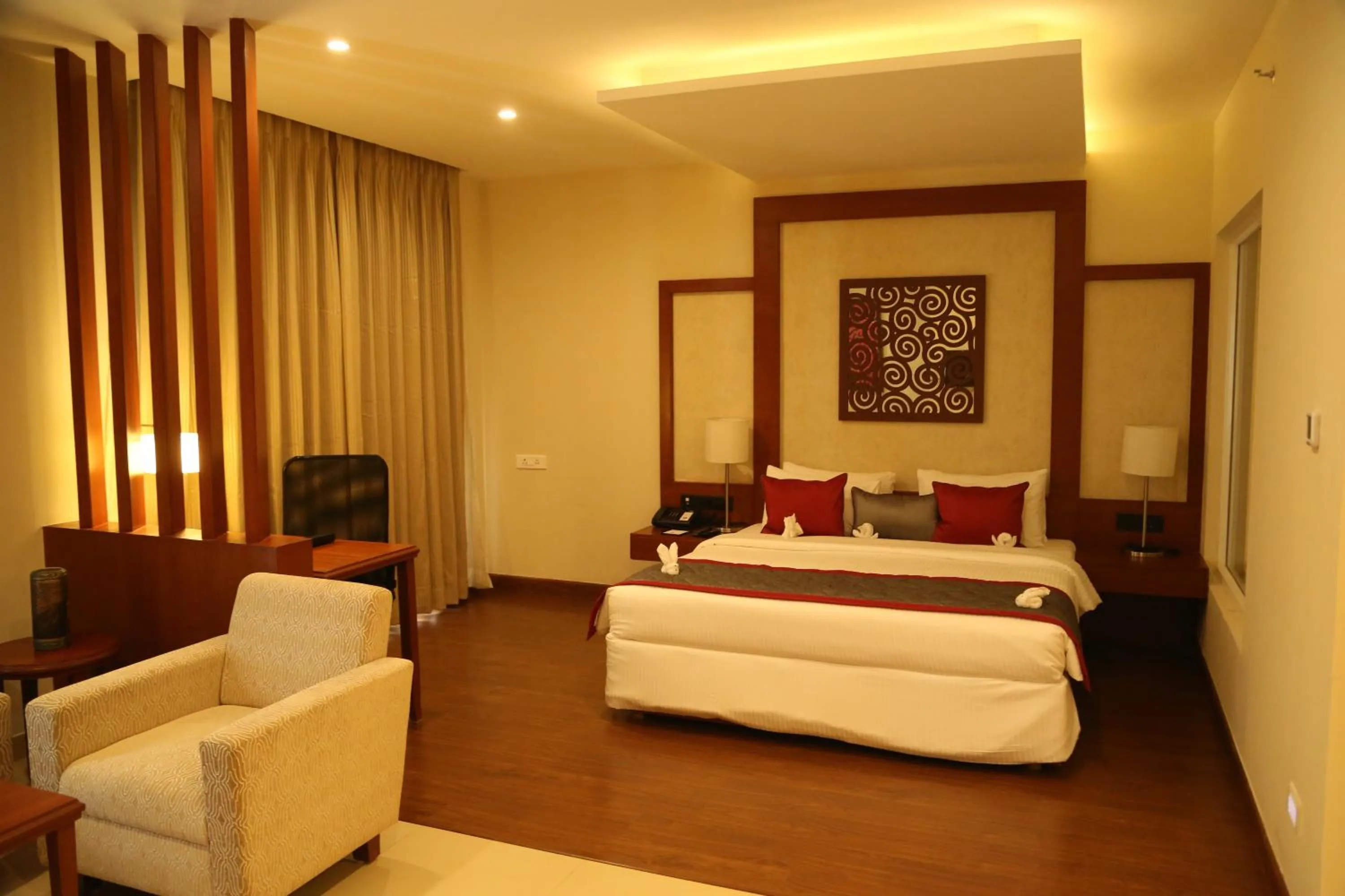 Photo of the whole room, Bed in The Altruist Business Hotel Hitech